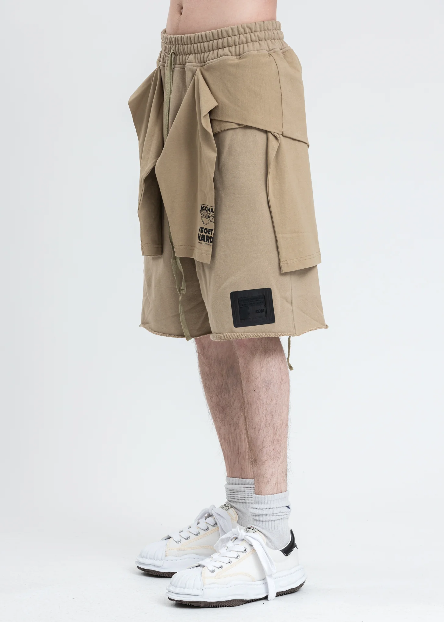 Beige Stabil Reversible Short - Image 3