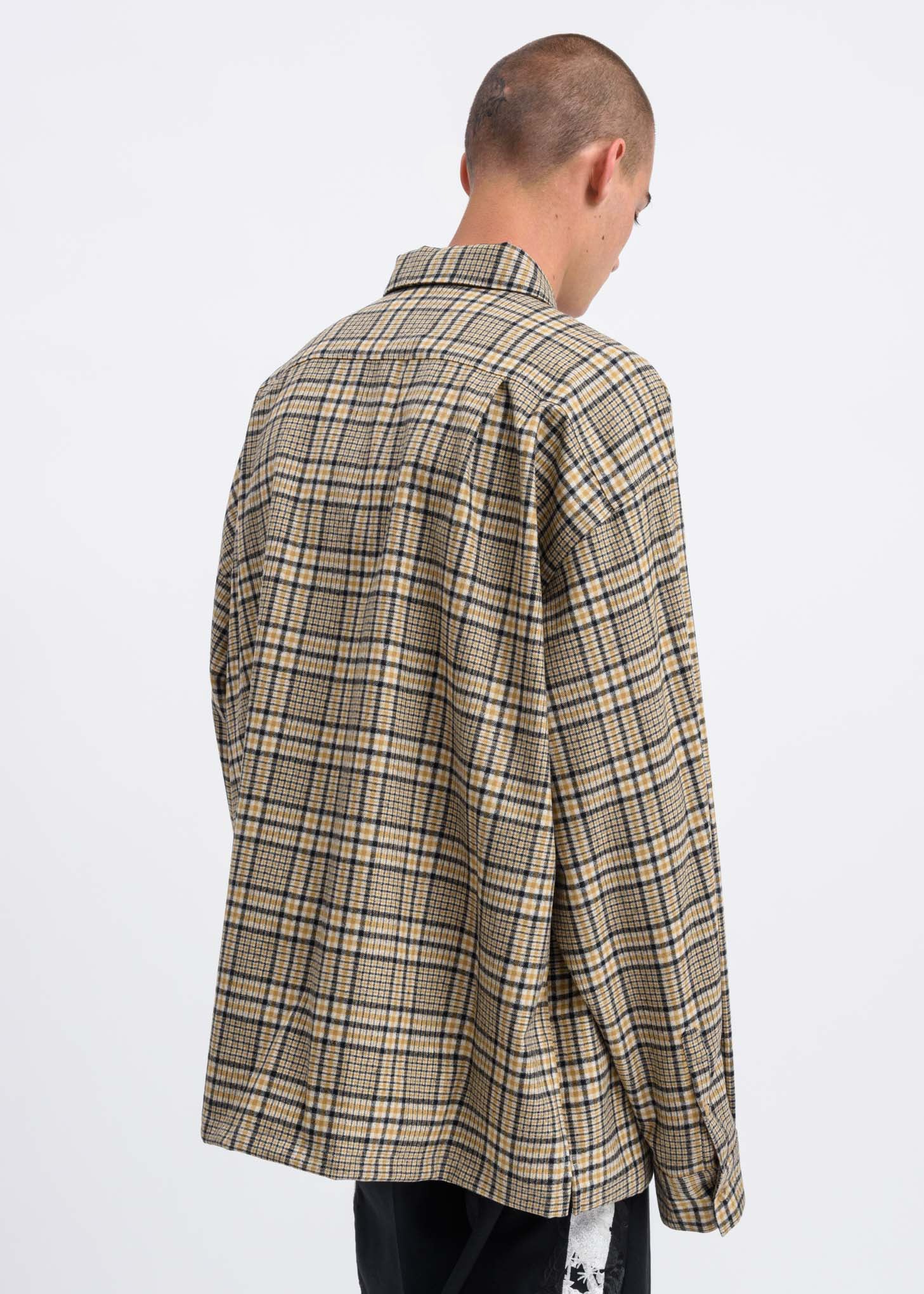 Beige “Surprise” Embroidery Shirt - Image 4