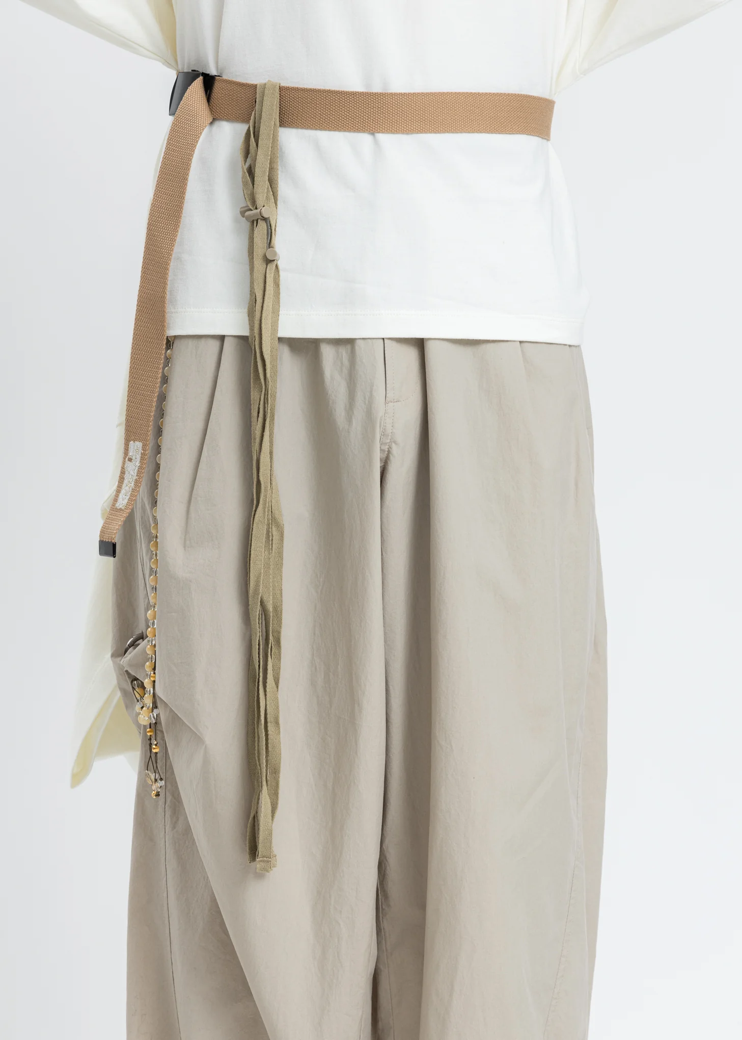 Beige Twist Drill Belt - Image 5
