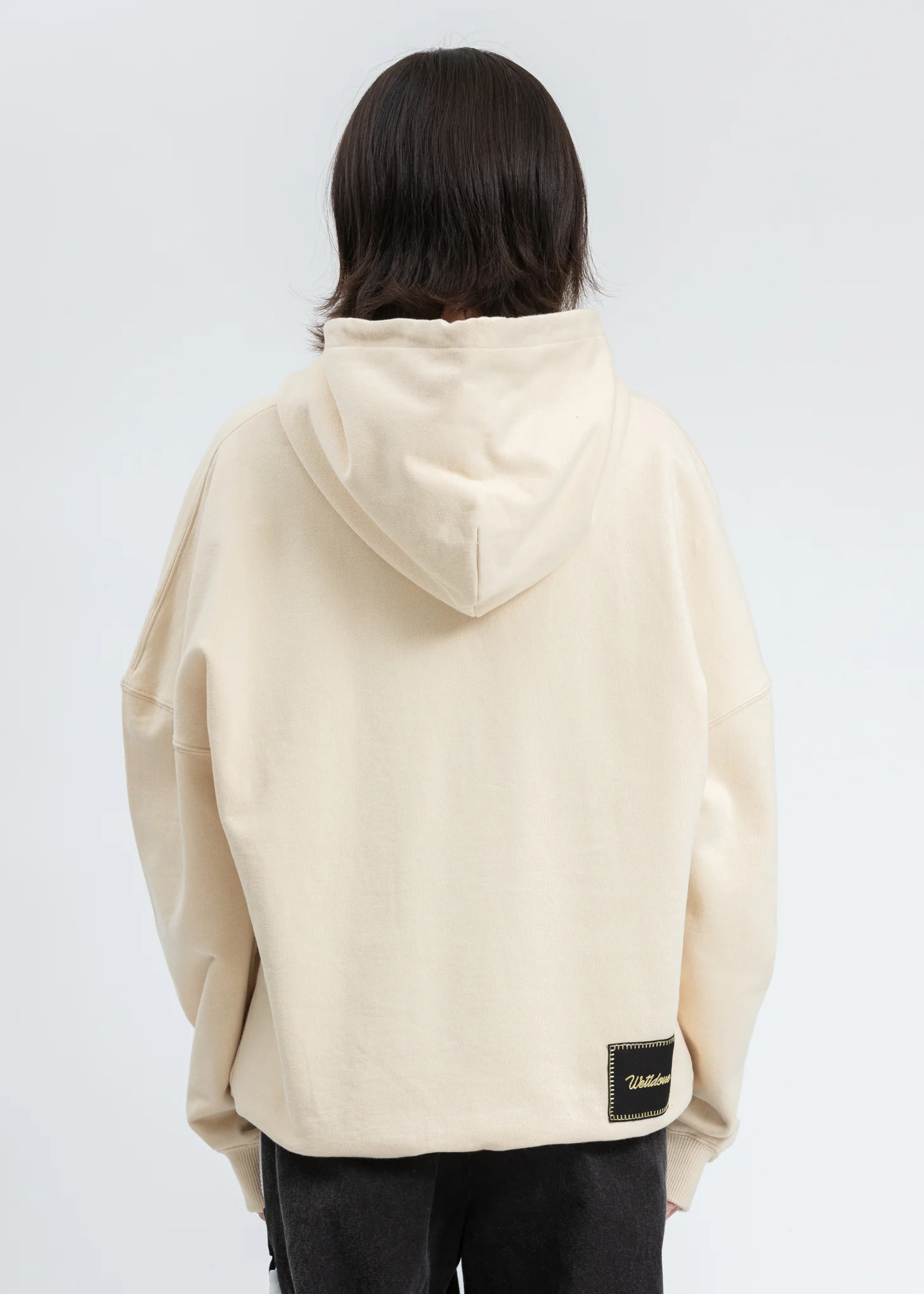 Beige WD Graffiti Version 2 Hoodie - Image 4
