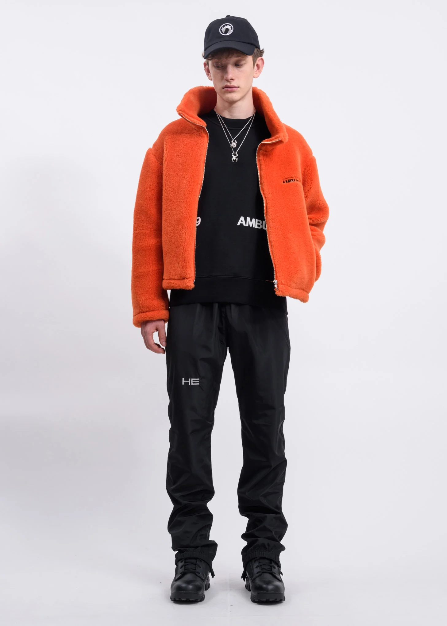 Black '19 AMBUSH  Logo Crewneck - Image 5