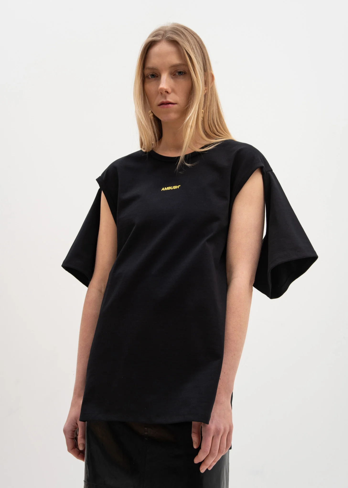 Black 2Way T-Shirt - Image 2