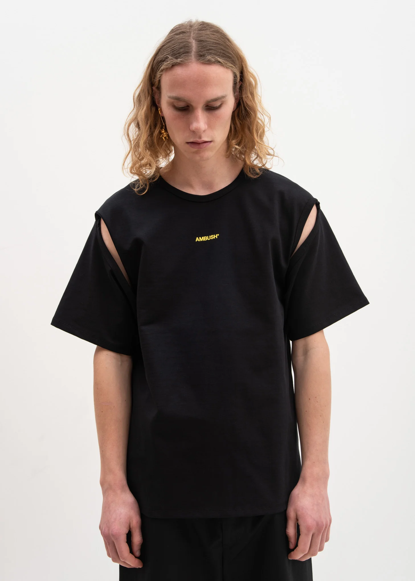 Black 2Way T-Shirt - Image 3