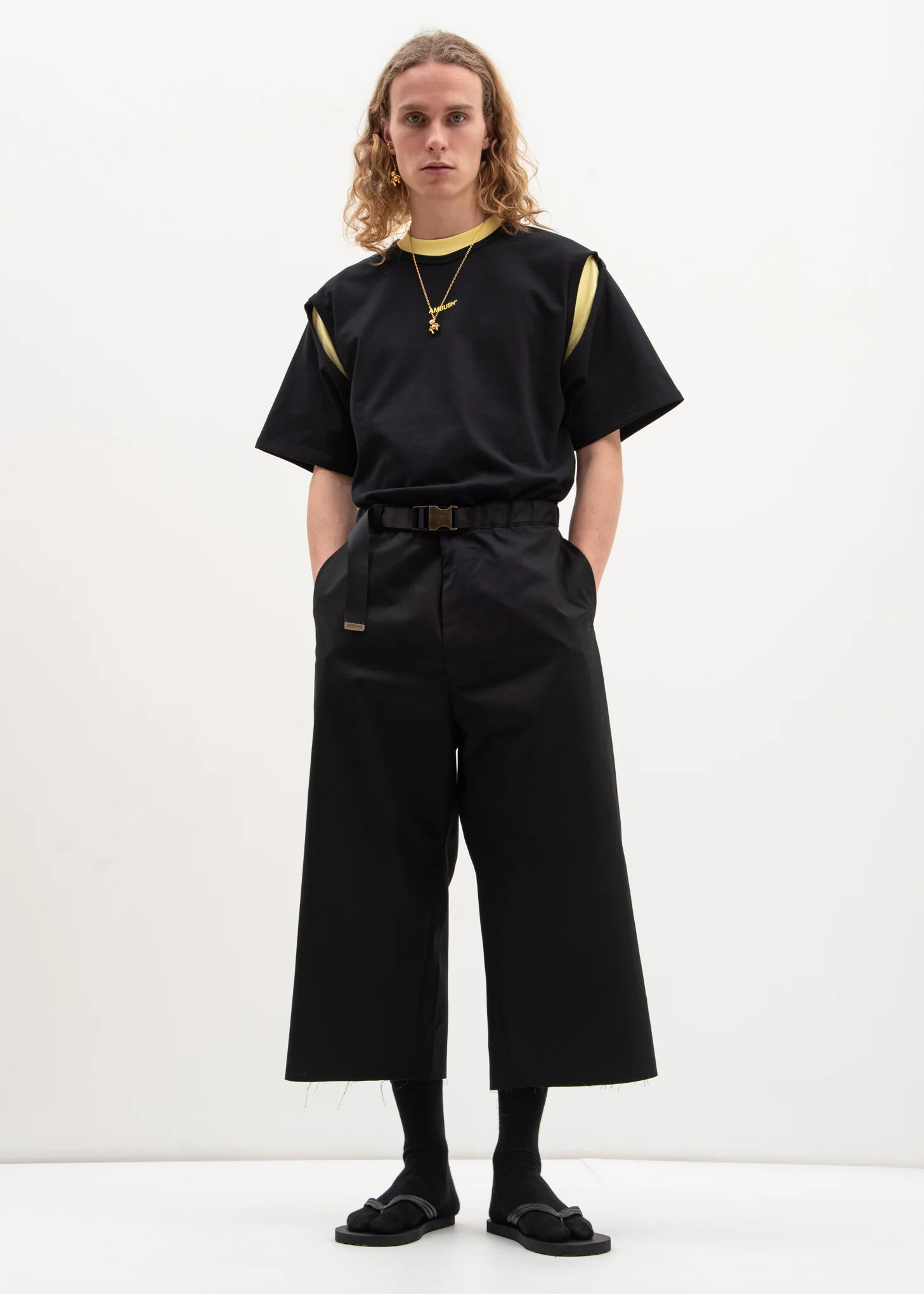 Black 2Way T-Shirt - Image 7