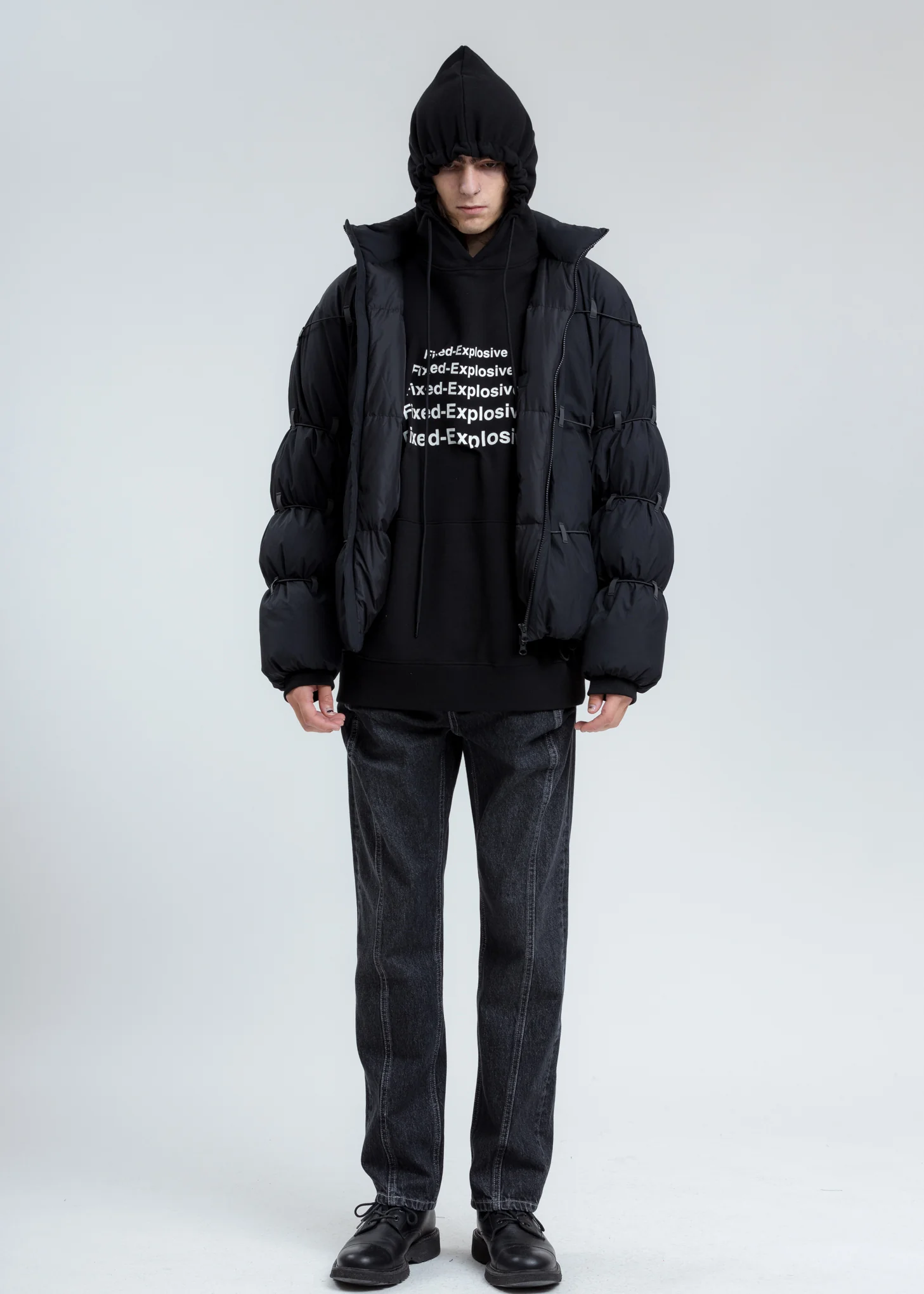 Black 3.1 Hoodie Right - Image 3