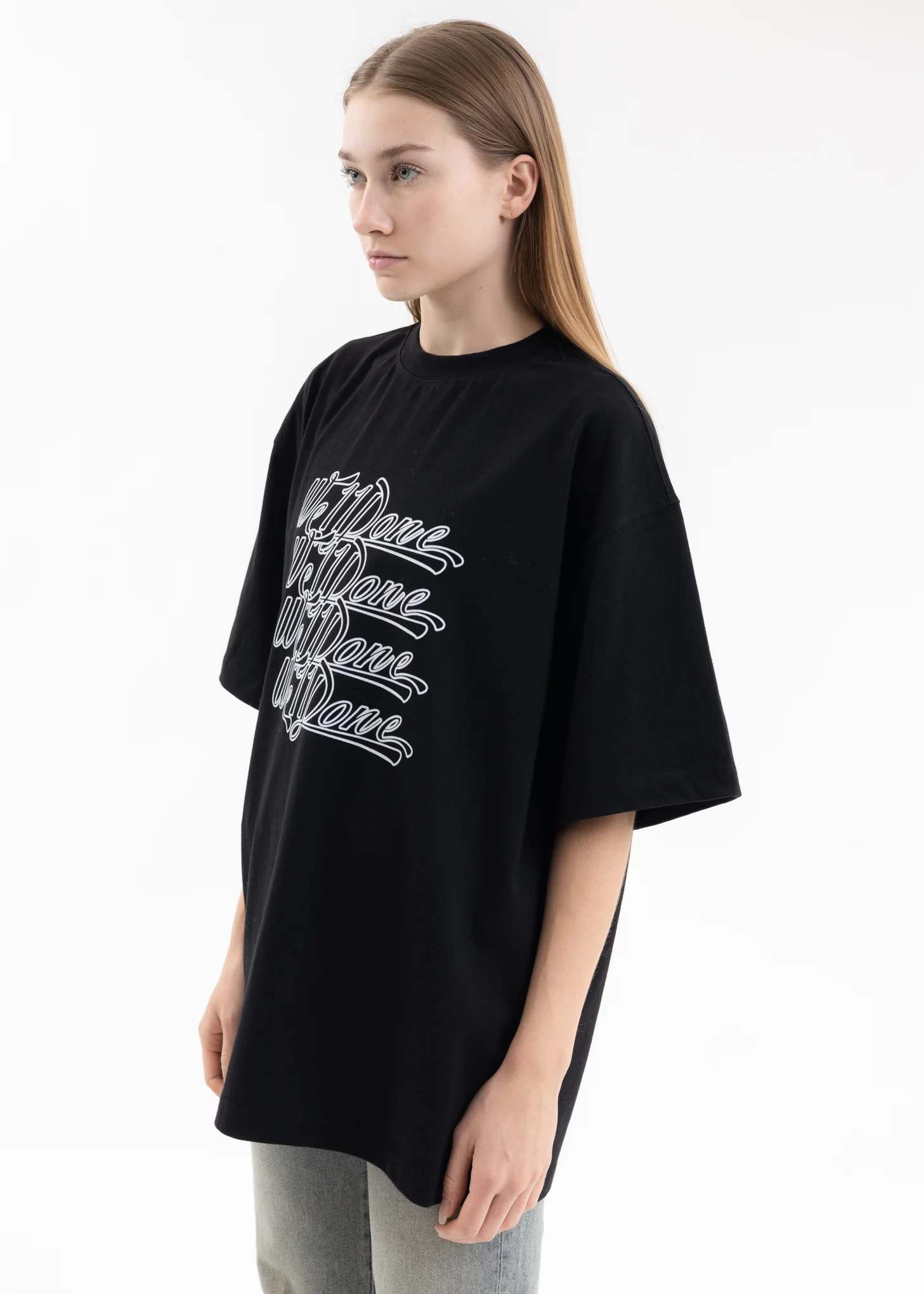 BLACK 4-NEW LOGO T-SHIRT - Image 3