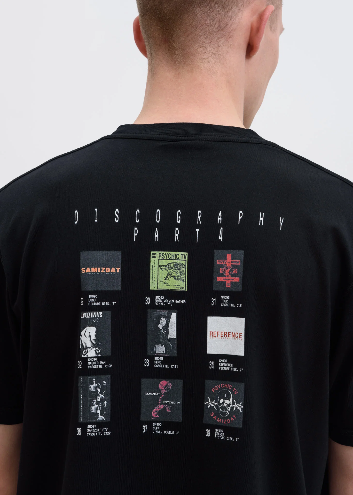Black 5.0 Discography T-Shirt - Image 2