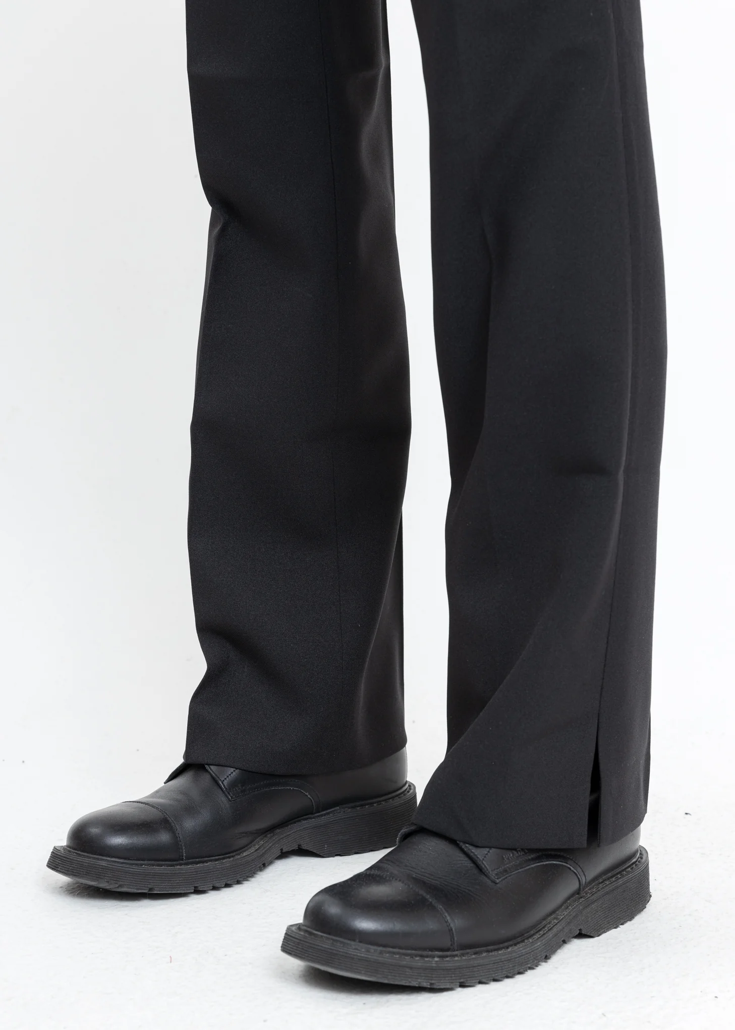Black 90'S NY Tailor Trousers - Image 3