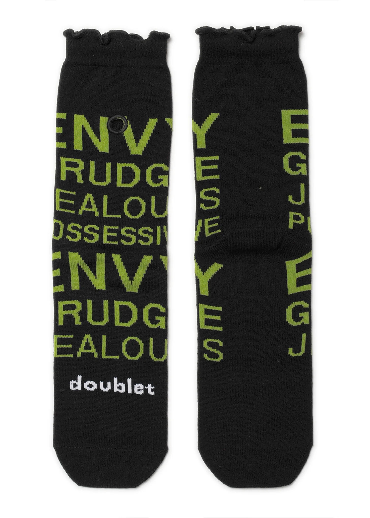 Black A ROSE Socks - Image 2