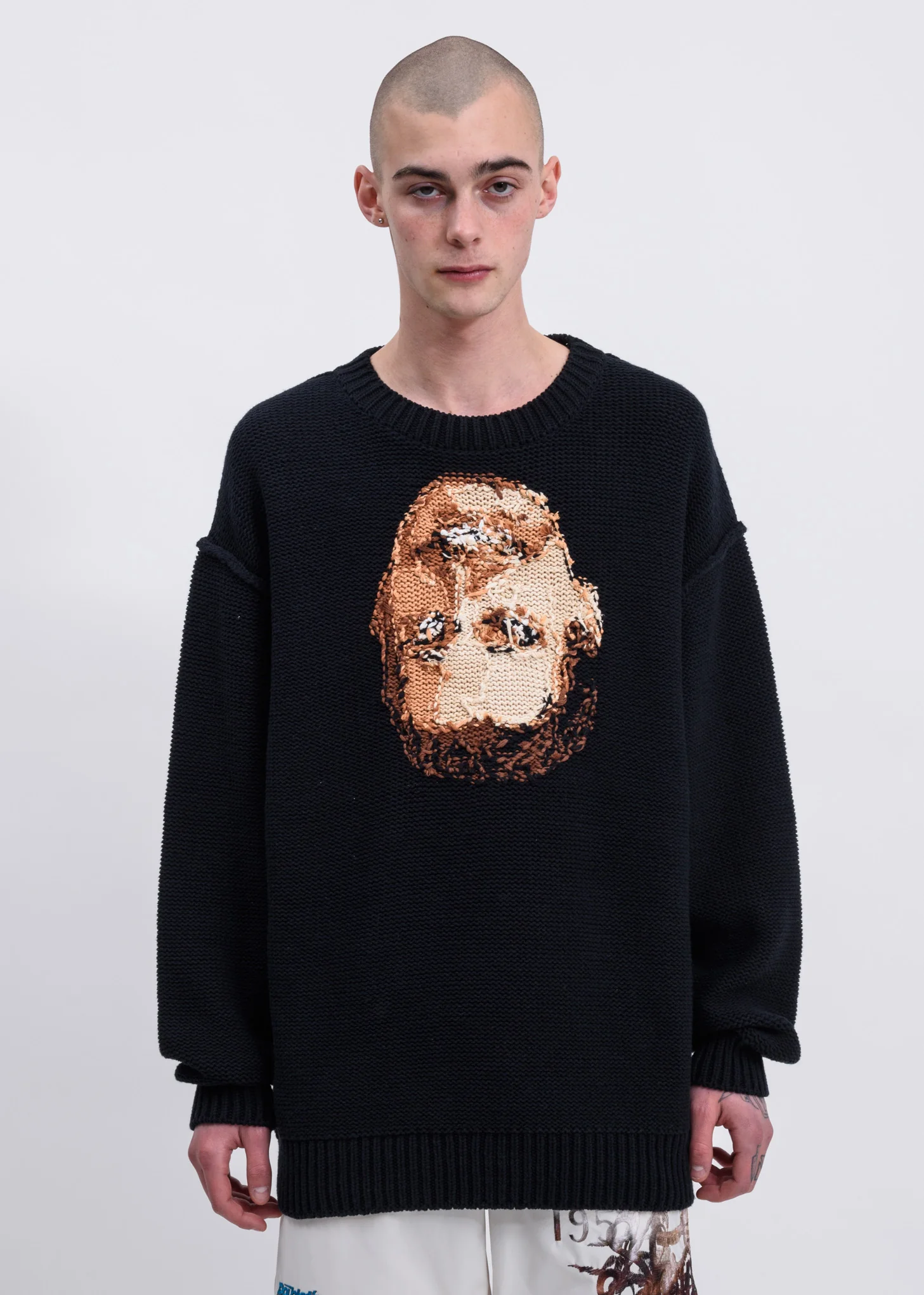 Black Acting Someone Knitwear