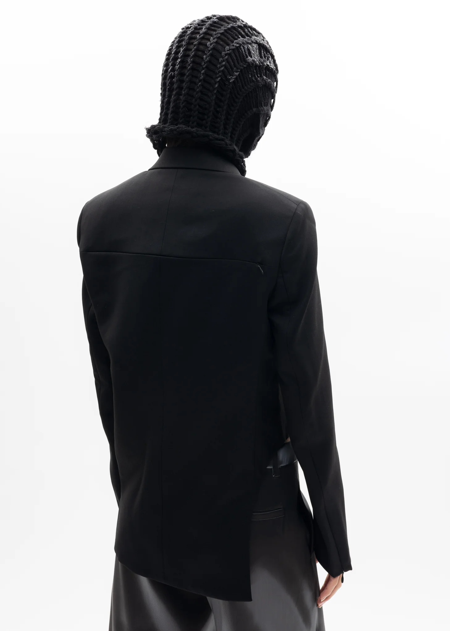 Black ADIAMORPHIC TAILORED Blazer - Image 6