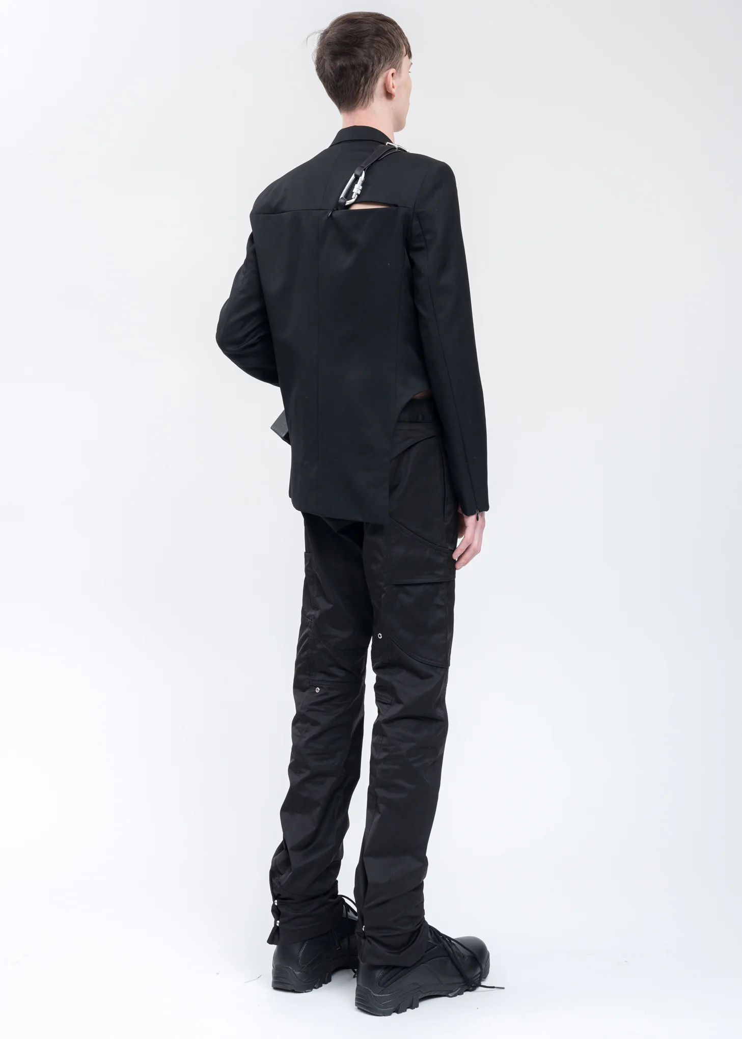 Black ADIAMORPHIC TAILORED Blazer - Image 10