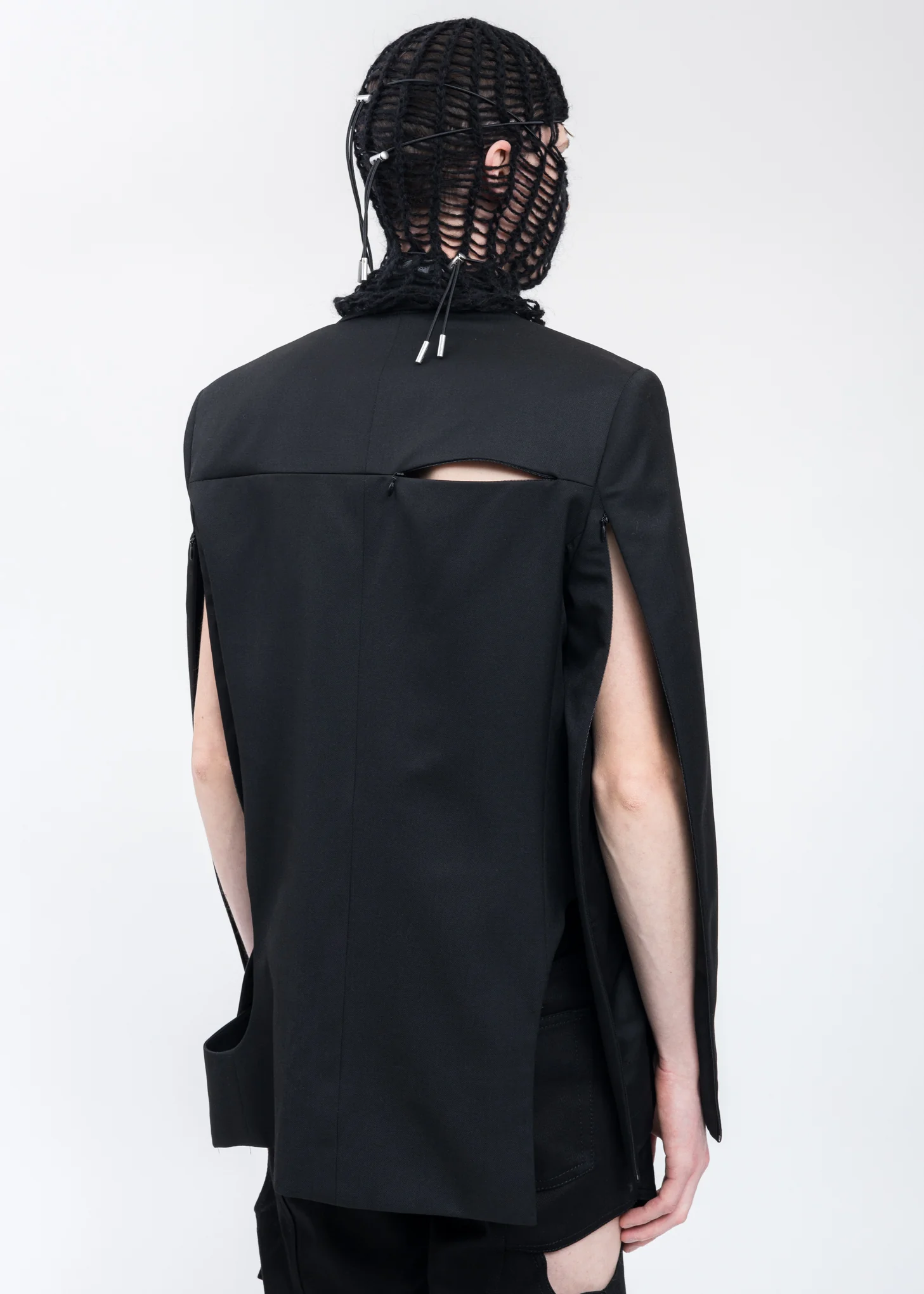 Black ADIAMORPHIC TAILORED Blazer - Image 3