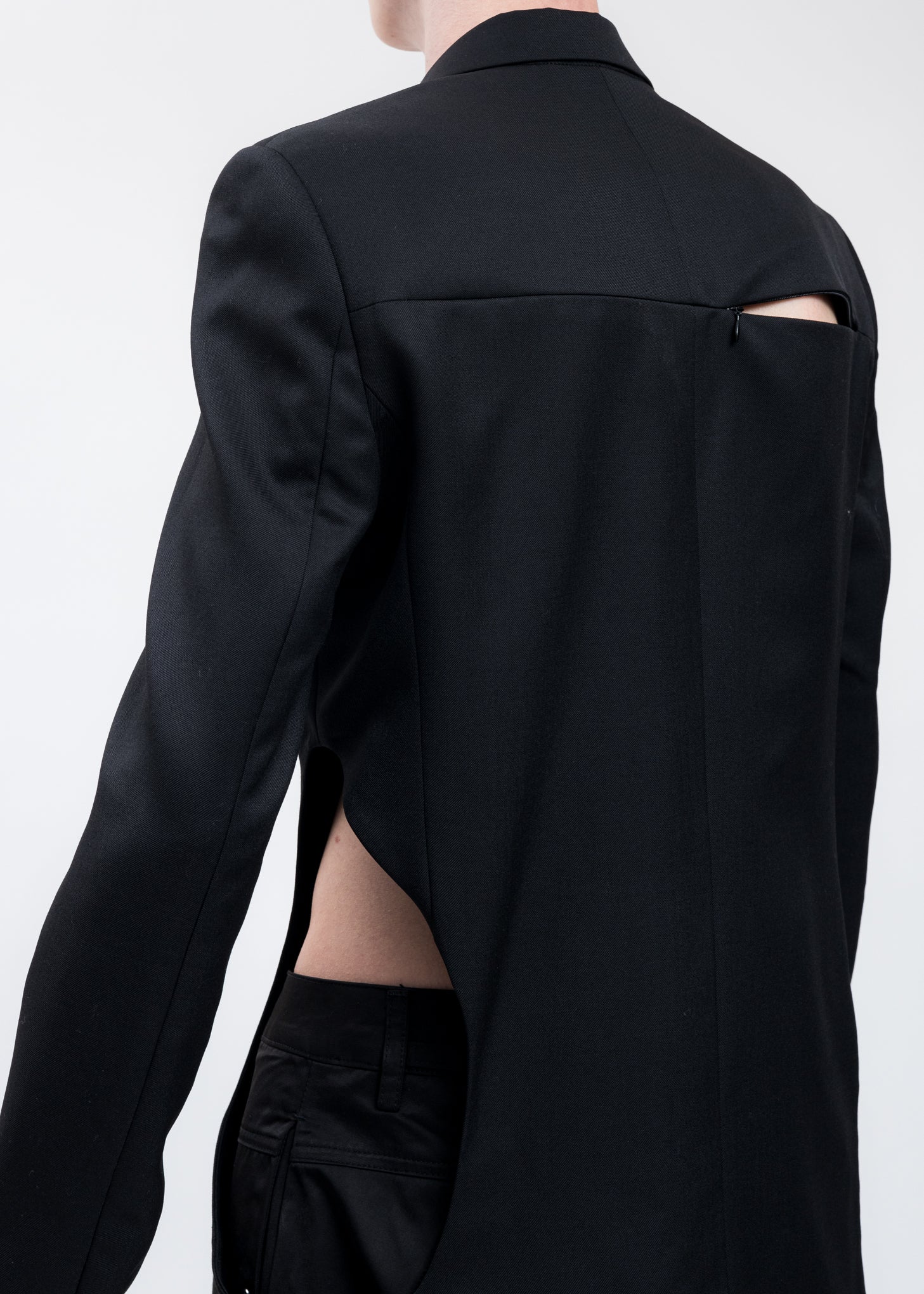 Black ADIAMORPHIC TAILORED Blazer - Image 5