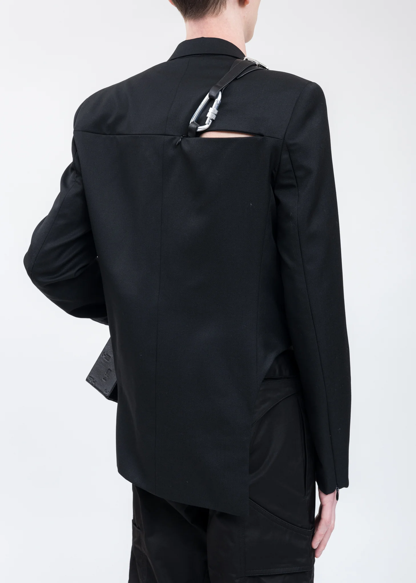 Black ADIAMORPHIC TAILORED Blazer - Image 7
