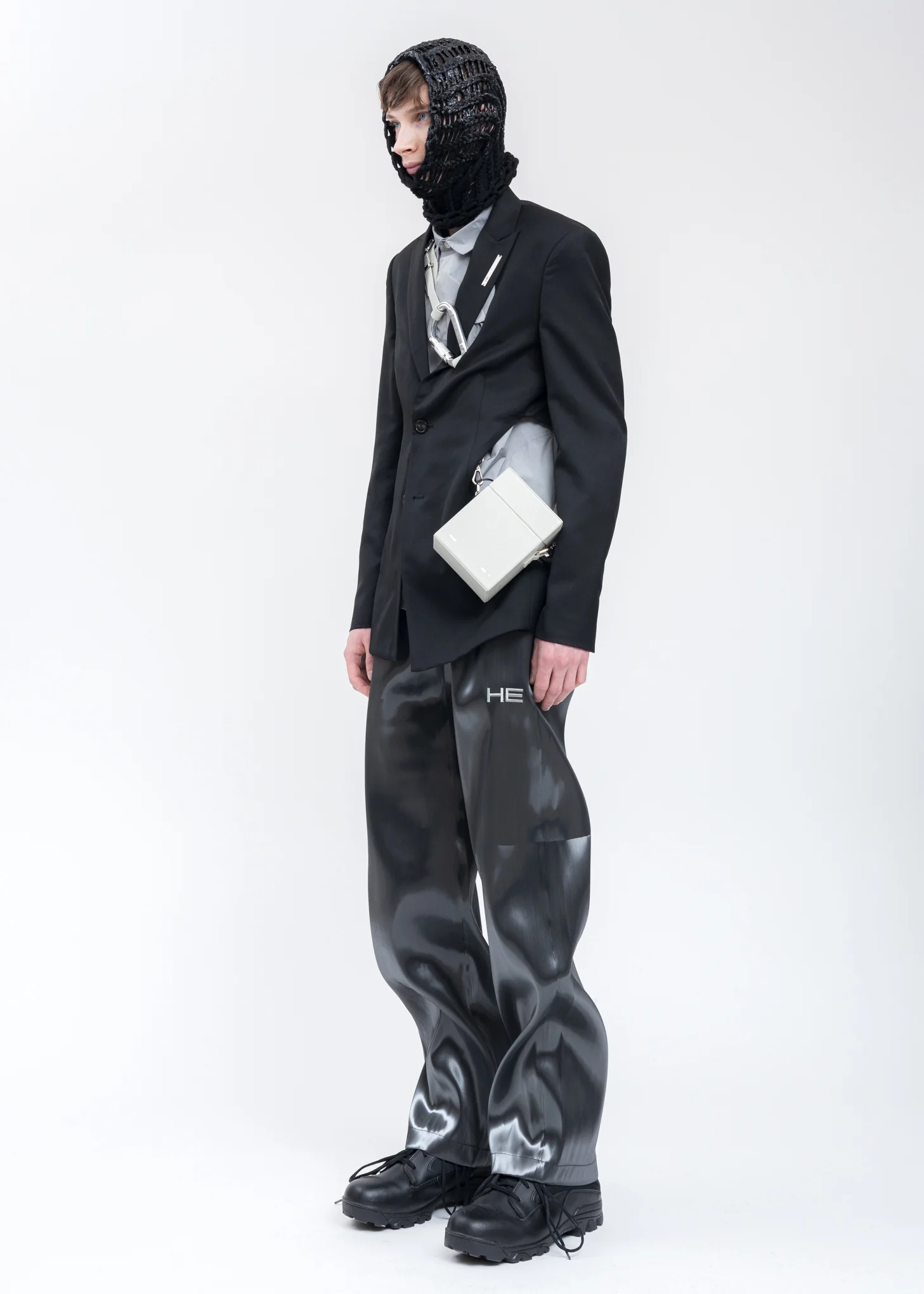 Black ADIAMORPHIC TAILORED Blazer - Image 9