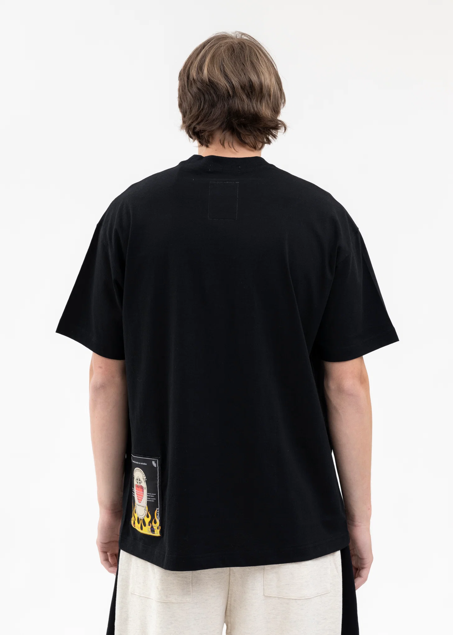 BLACK AIRBRUSH GABRIEL TEE - Image 5