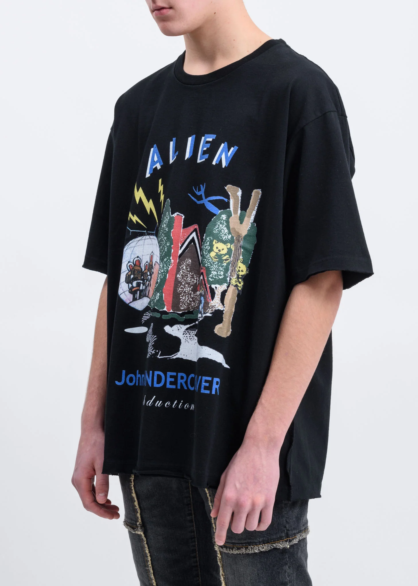 Black Alien T-Shirt - Image 2