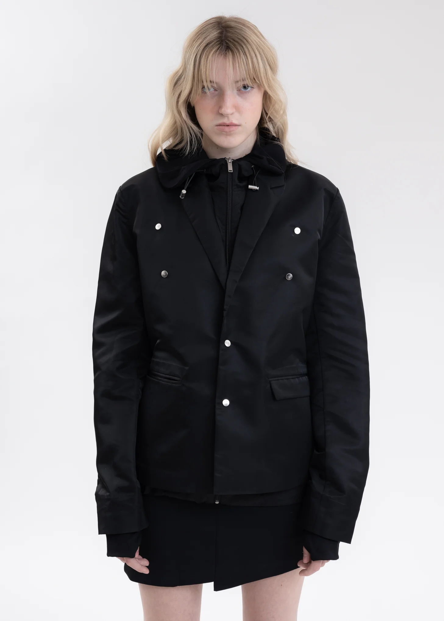 Black ANAGENESIS TECHNICAL Blazer Combo - Image 2