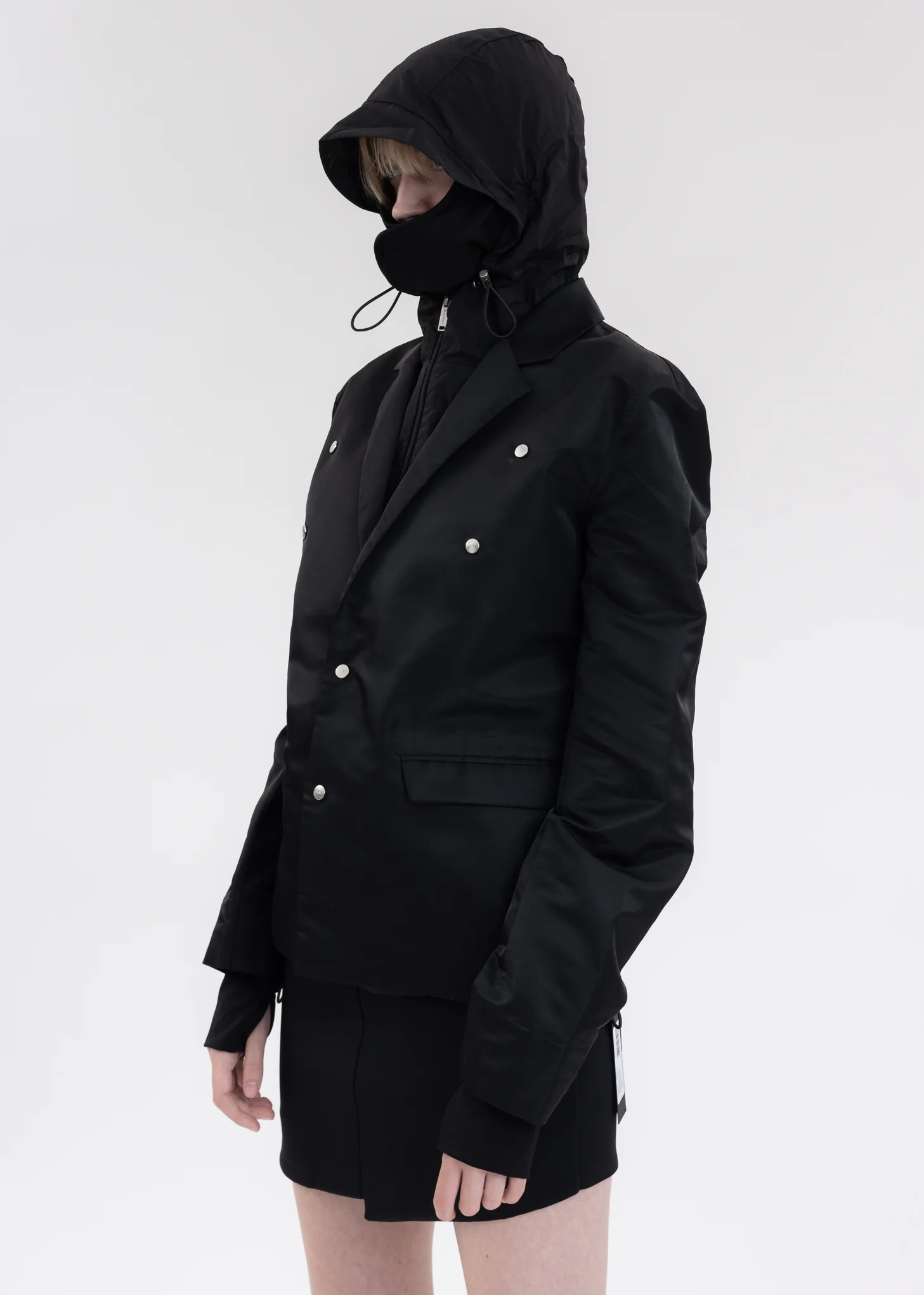 Black ANAGENESIS TECHNICAL Blazer Combo - Image 3