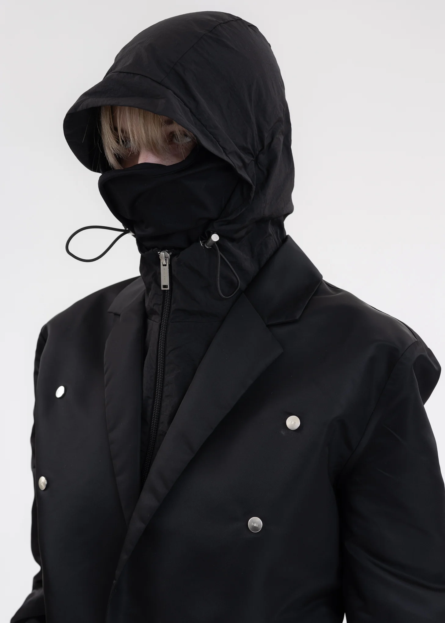 Black ANAGENESIS TECHNICAL Blazer Combo - Image 6