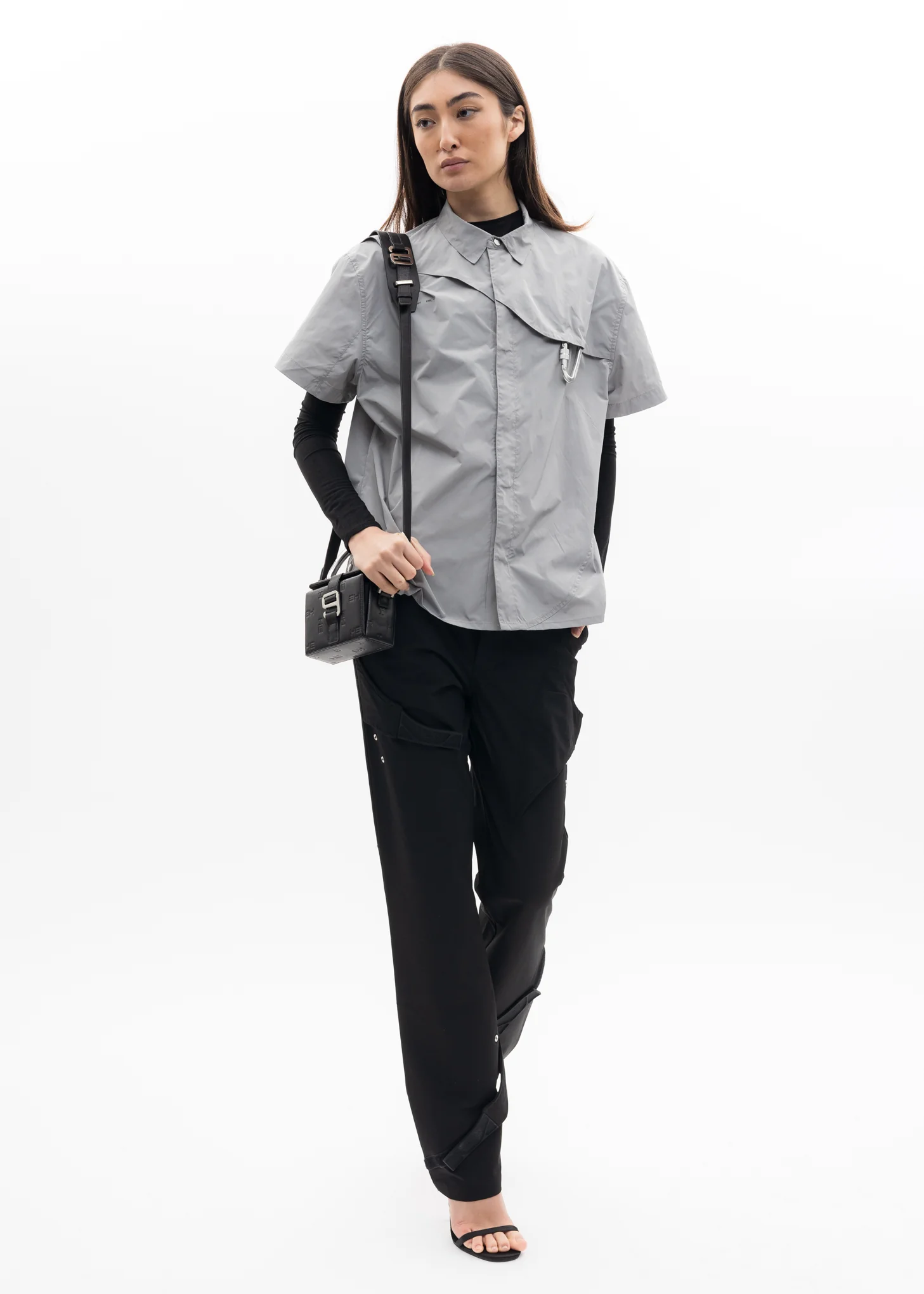 Black ANAMORPHIC Cargo Pants - Image 7