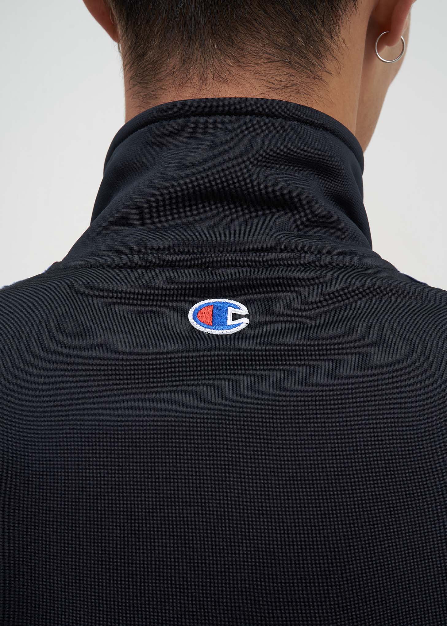 Black and Scarlet Track Jacket - Image 3