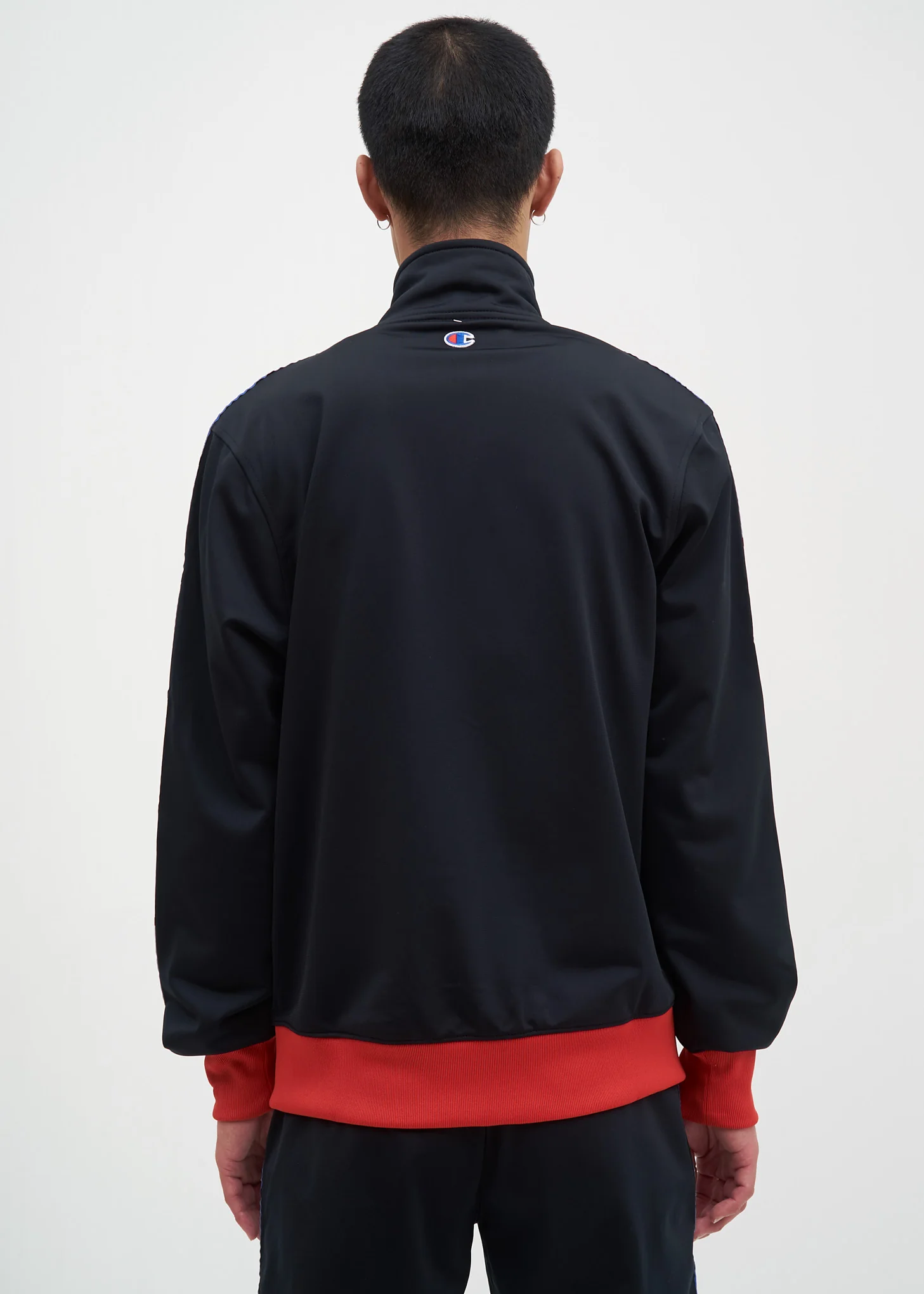 Black and Scarlet Track Jacket - Image 4