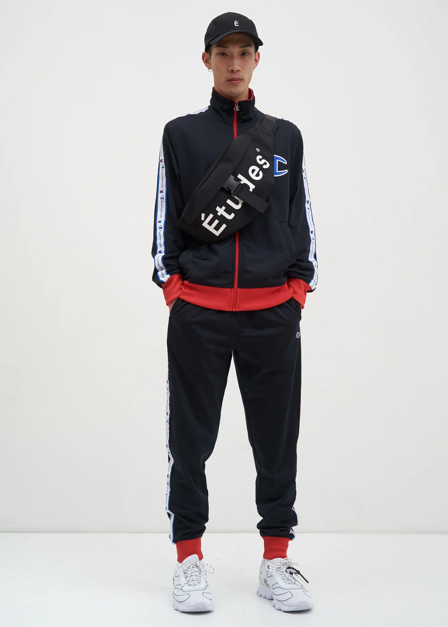Black and Scarlet Track Jacket - Image 5