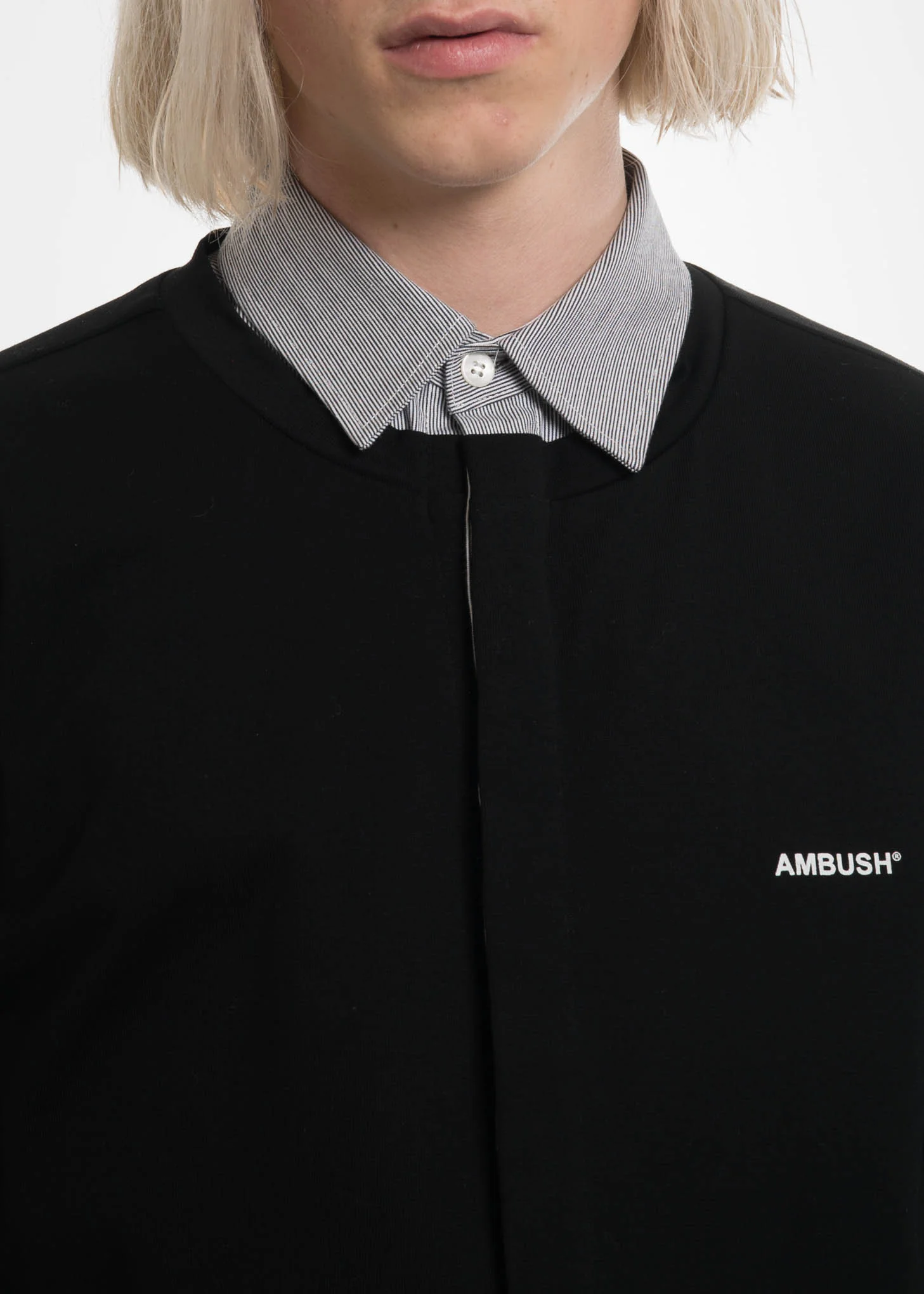Black and Stripe Hues Mix Shirt - Image 5