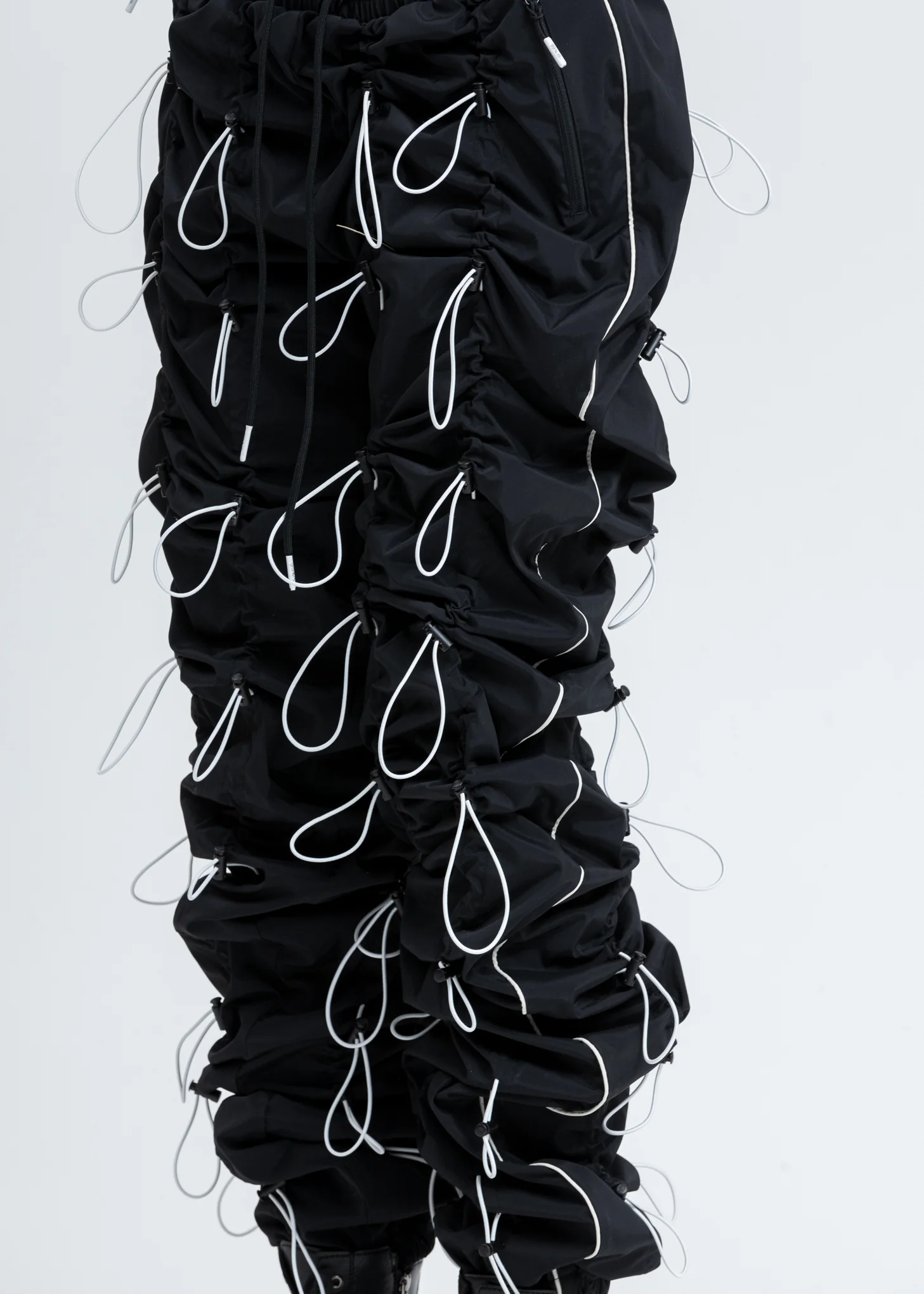 Black And White GOBCHANG Pants - Image 2