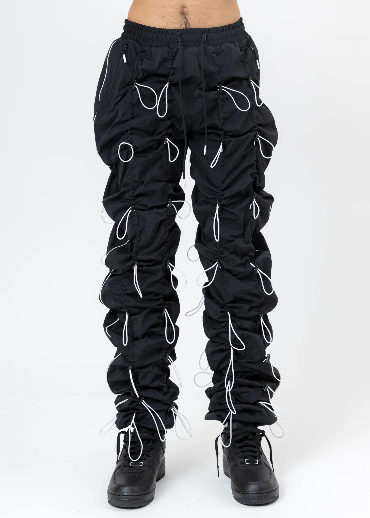 Black And White GOBCHANG Pants - Image 3