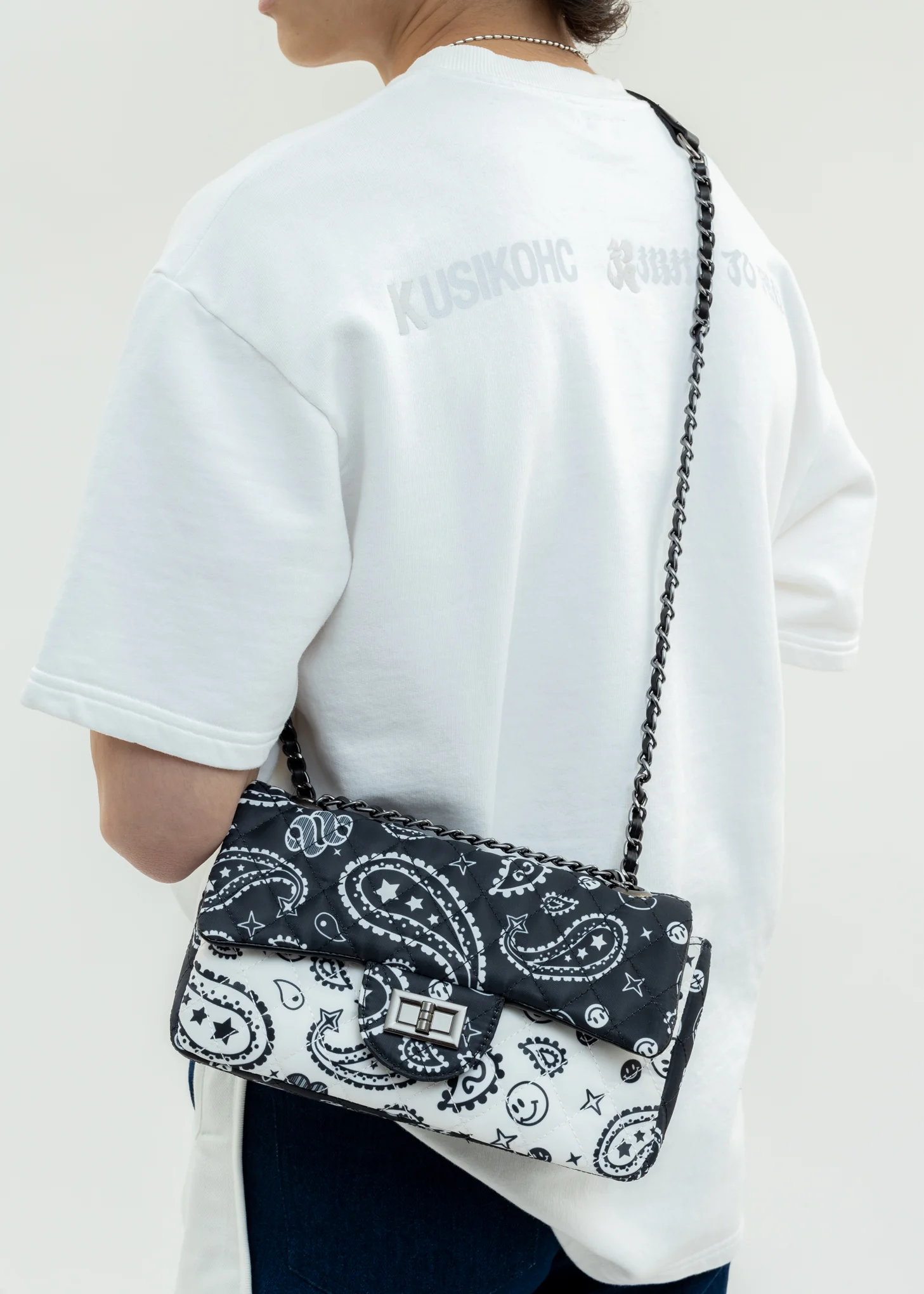 Salute X Syugo Paisley Remade Cross Bag - Image 2
