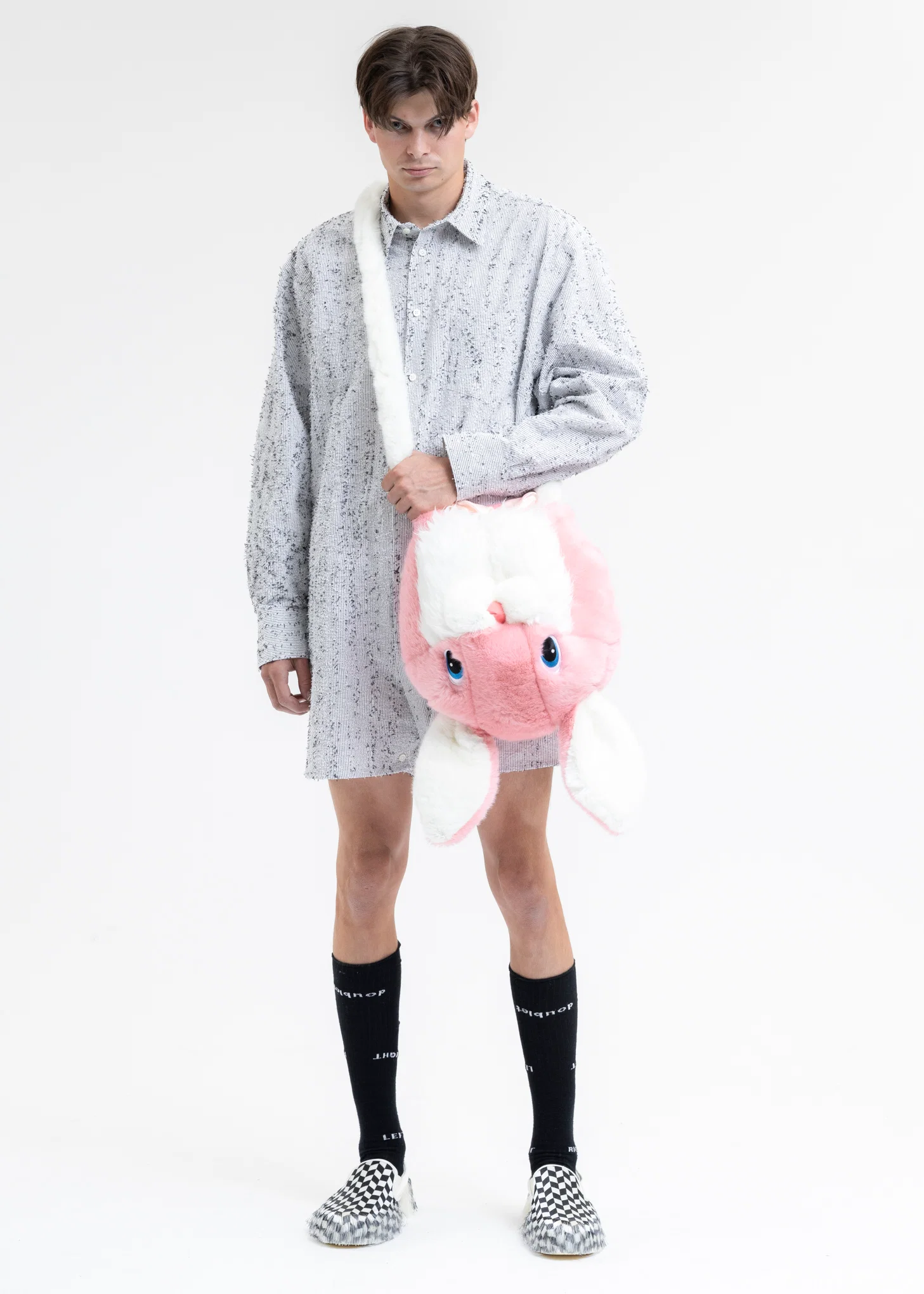 BLACK AND WHITE STUFFED SHIRT COSTUME - Image 6