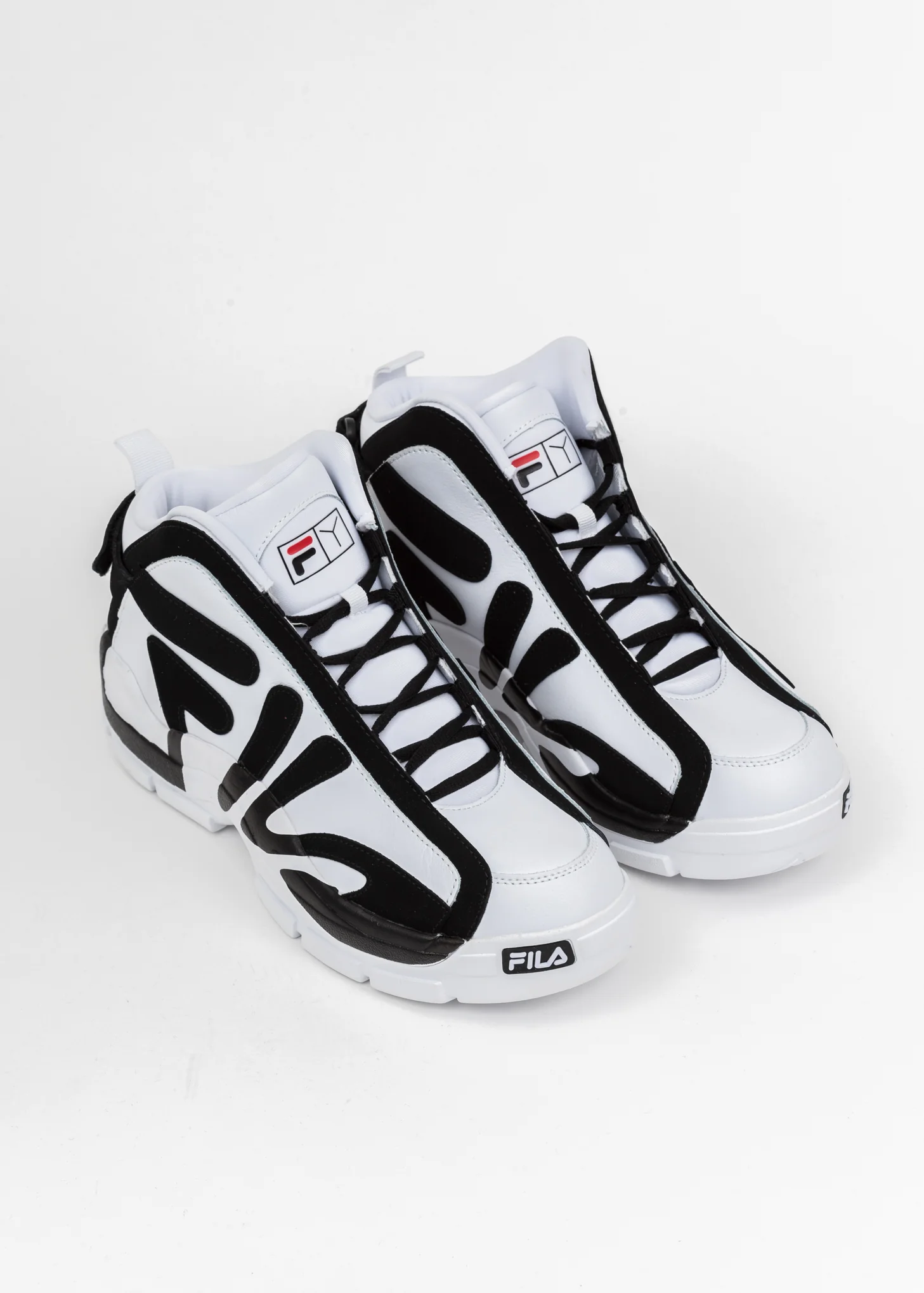 Black And White Y/PROJECT X FILA YP GRANT HILL