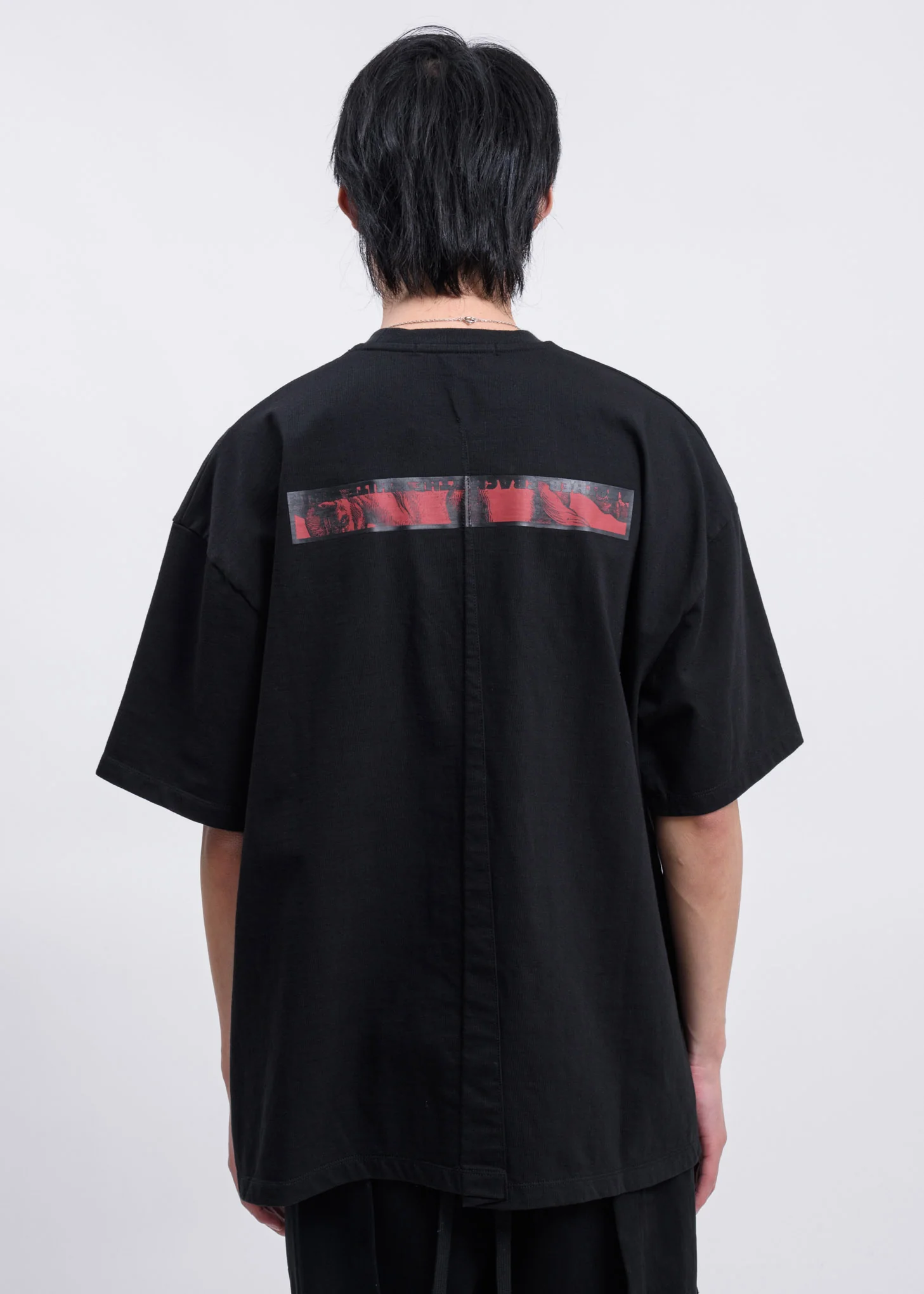 Black Another Crack Heavy Jersey T-Shirt - Image 2