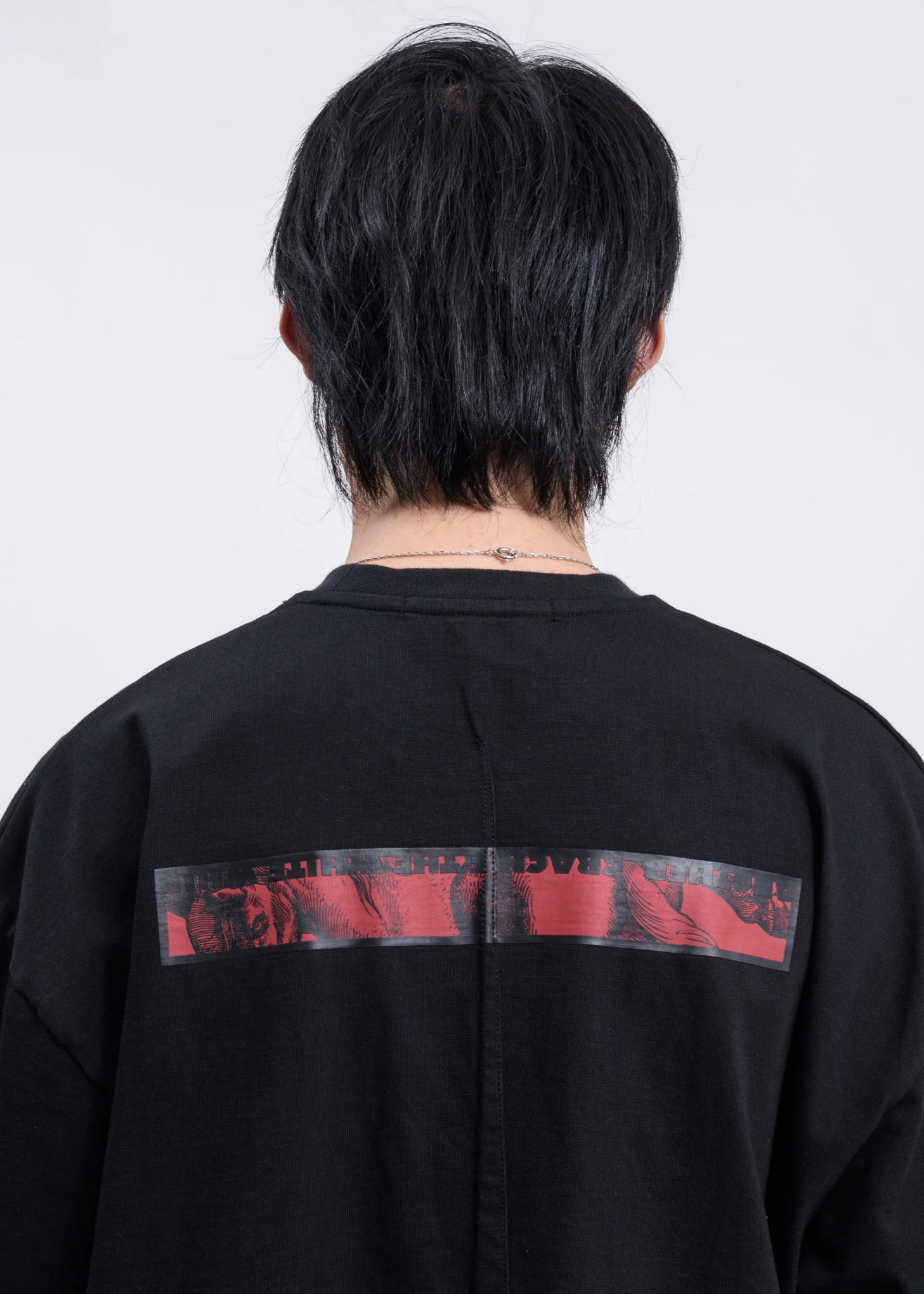 Black Another Crack Heavy Jersey T-Shirt - Image 4