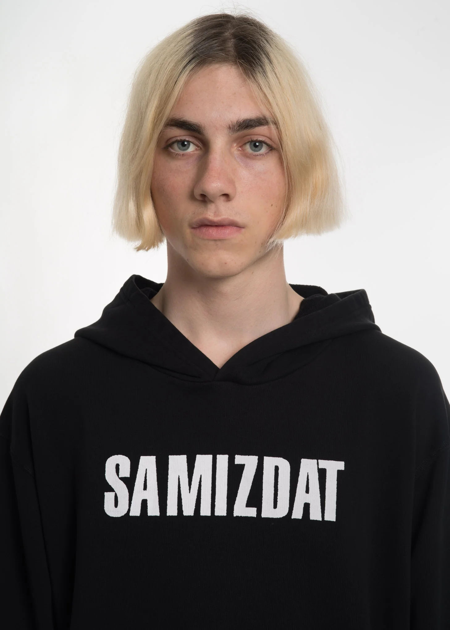 Black Another Message Hoodie - Image 3