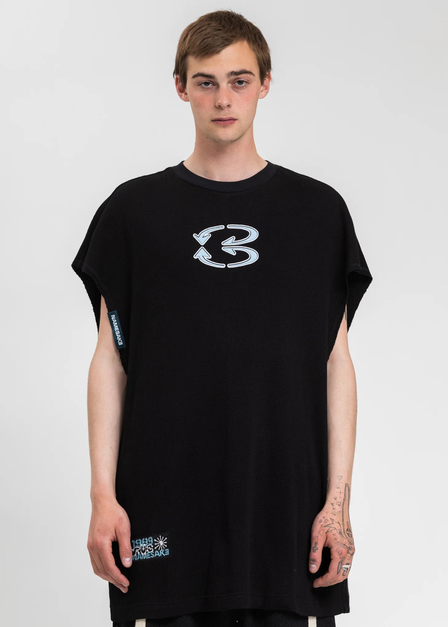 Black Answer Bball Tank