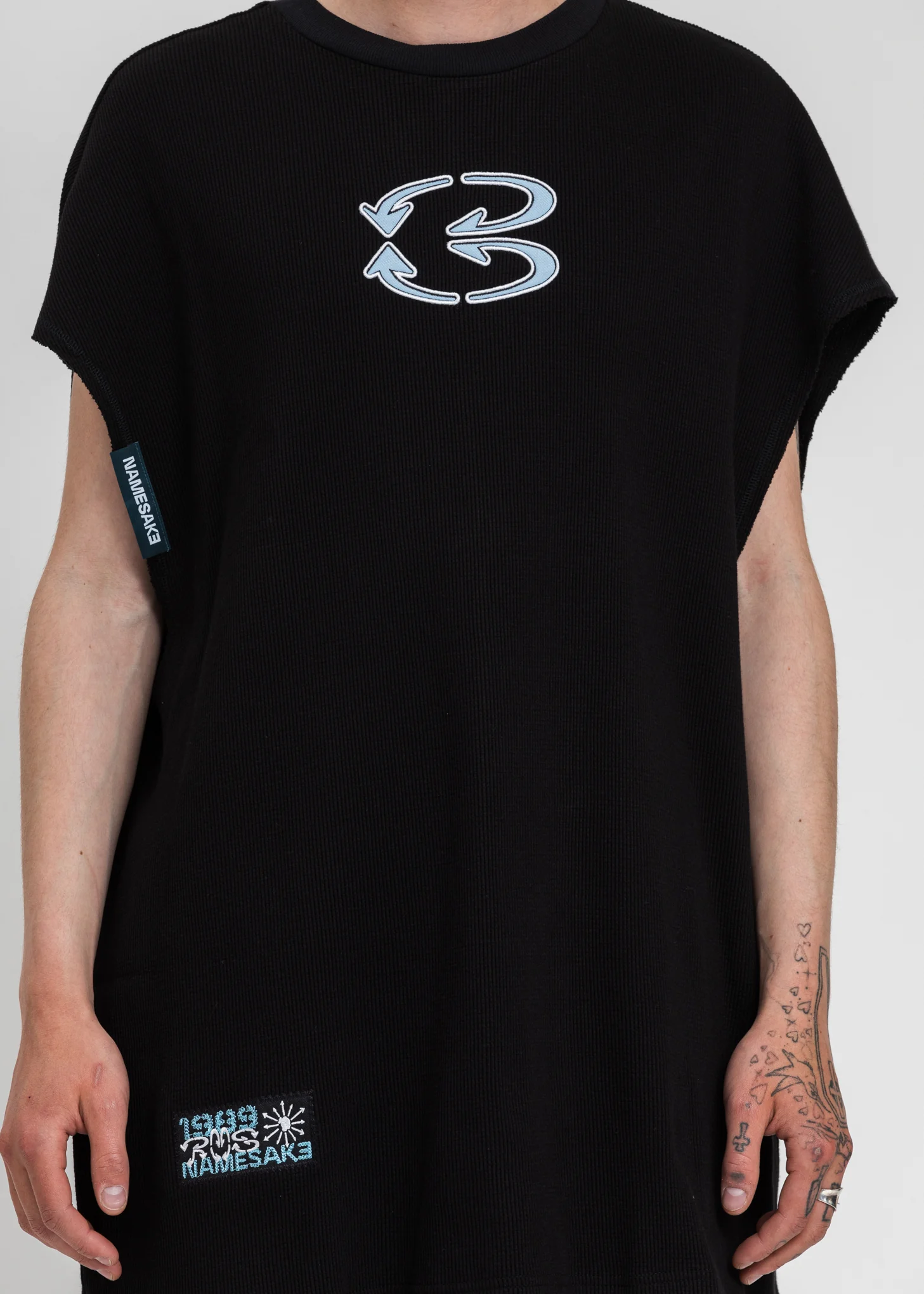 Black Answer Bball Tank - Image 4