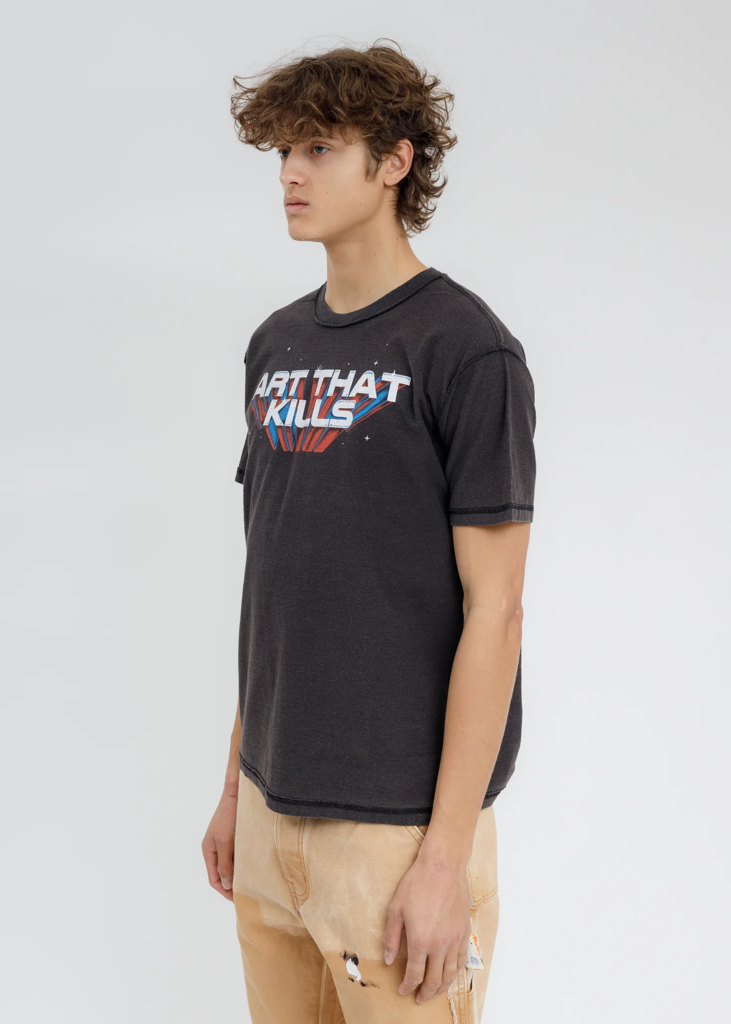 Black ATK SPACE T-Shirt - Image 3