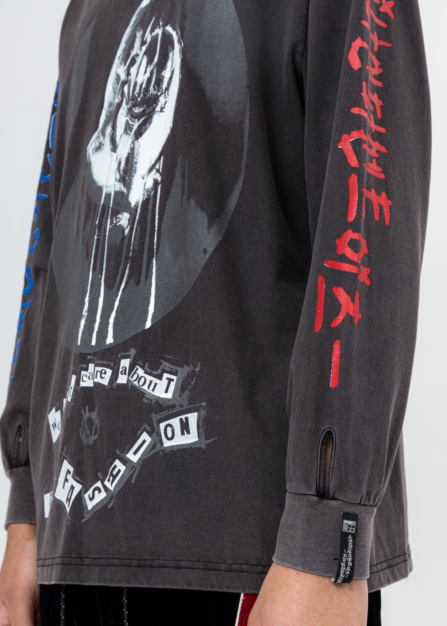 Black ATT1%TUDE Long Sleeve T-Shirt - Image 7