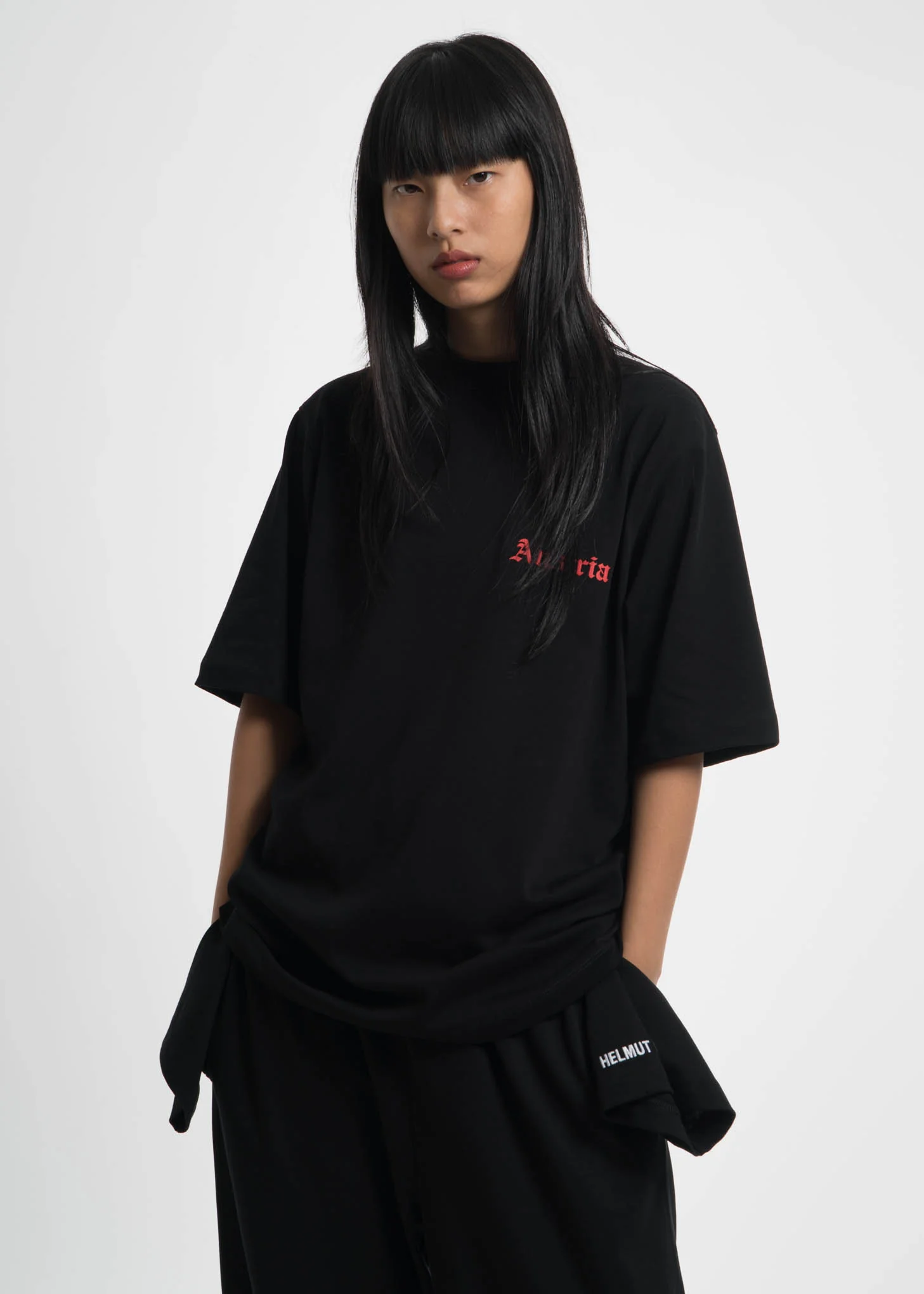 Black Austria Tall Tee