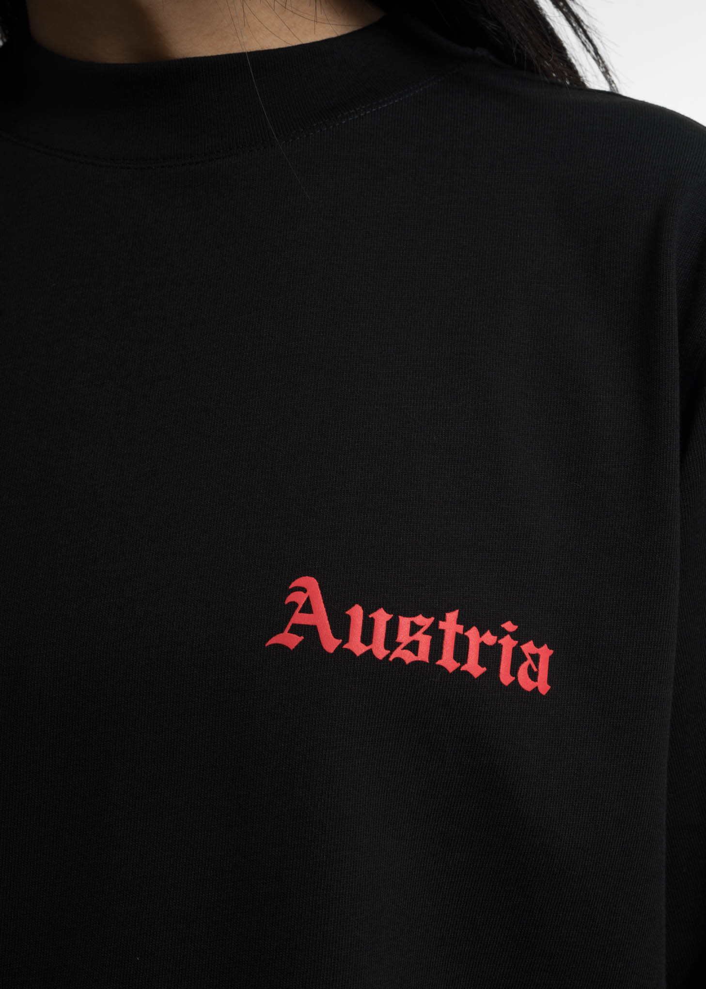 Black Austria Tall Tee - Image 2
