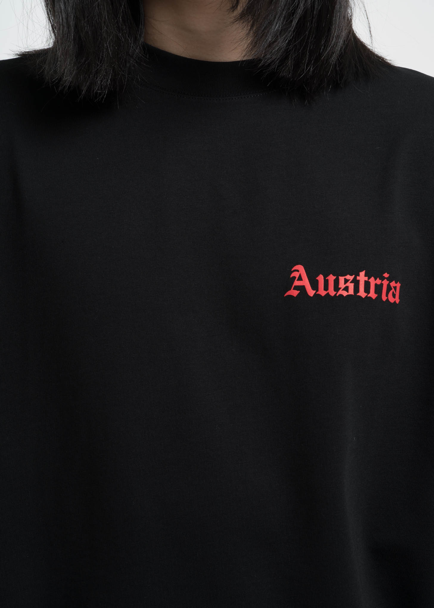 Black Austria Tall Tee - Image 3