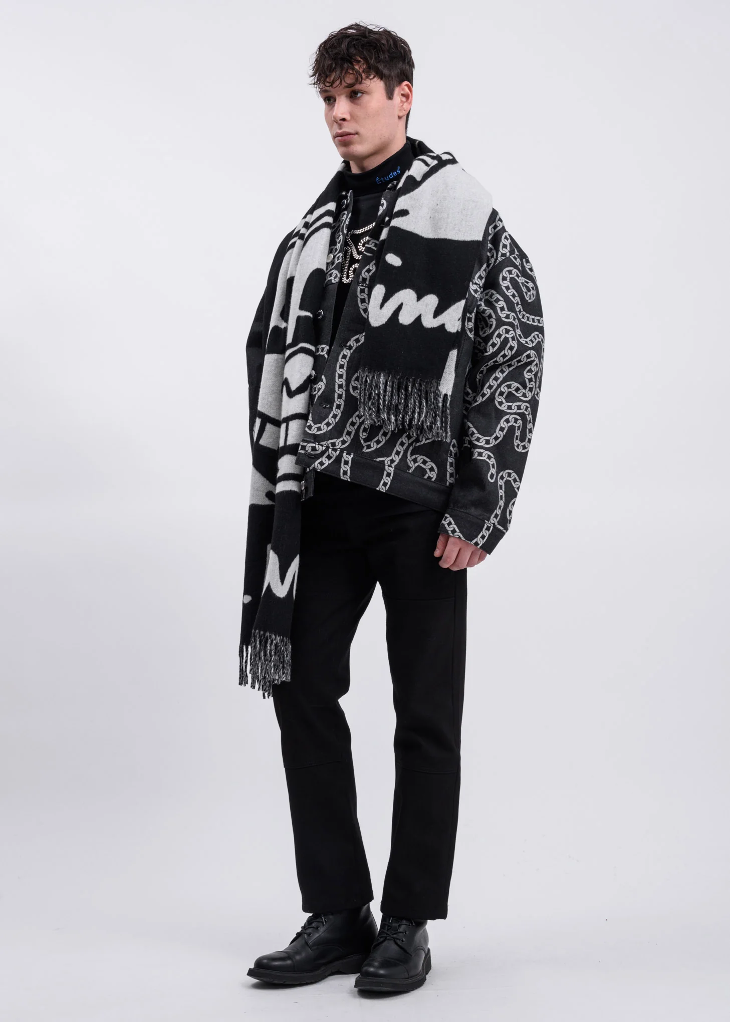 Black Award Mockneck Long Sleeve - Image 5