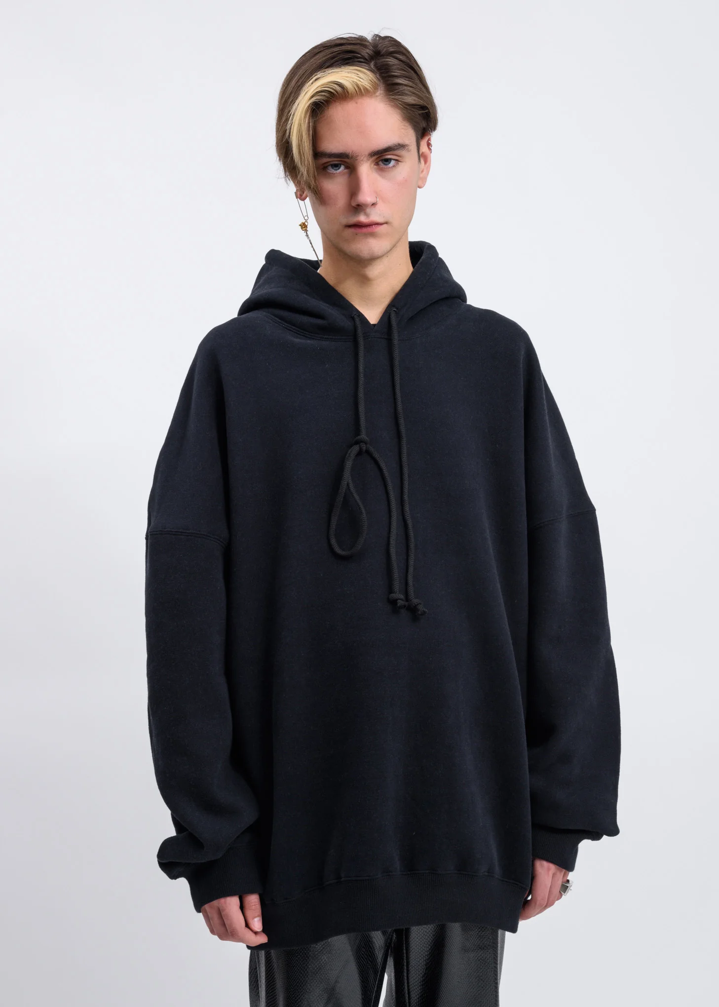 Black Back Logo Hoodie - Image 2