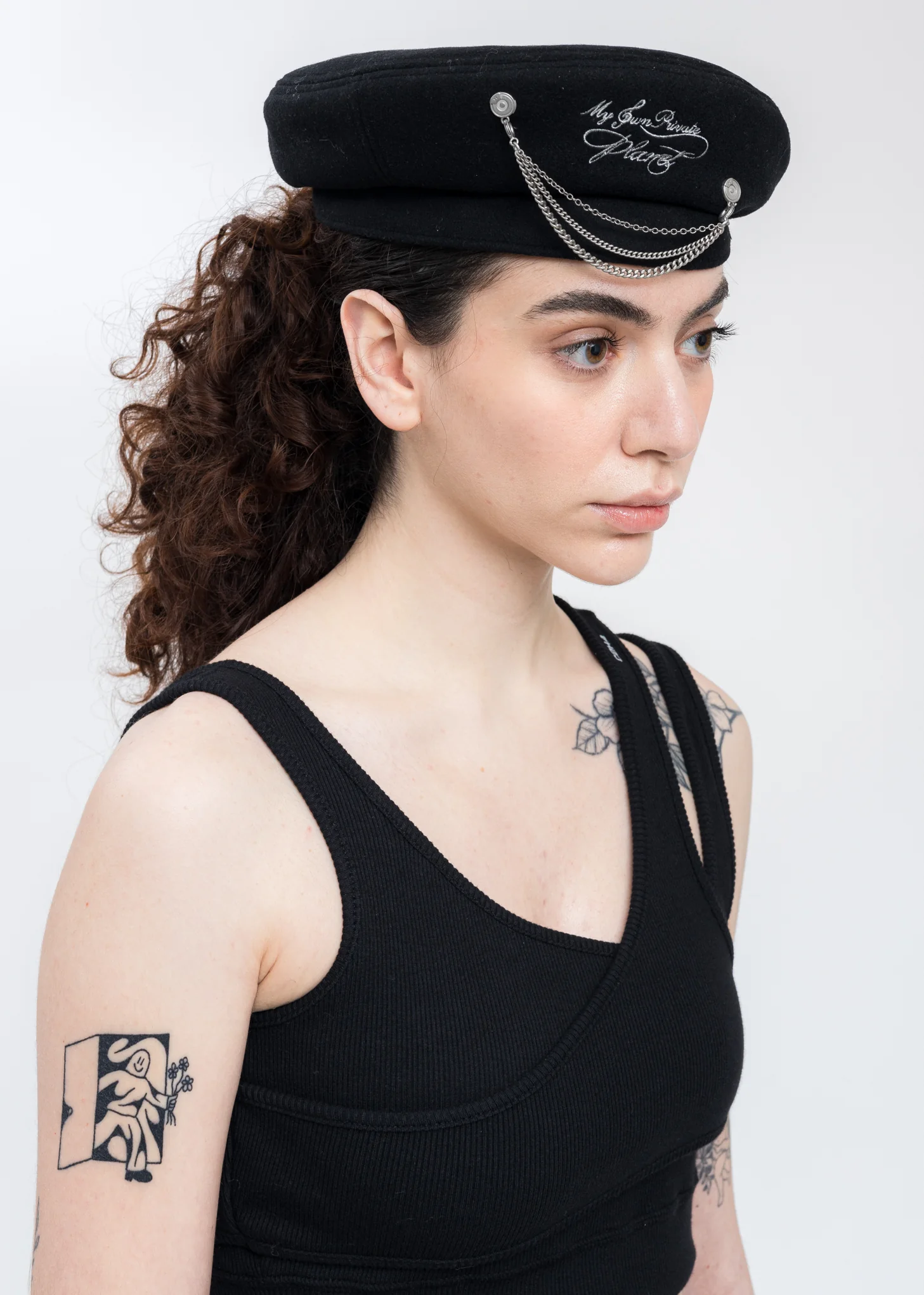 Black Badged Beret - Image 2