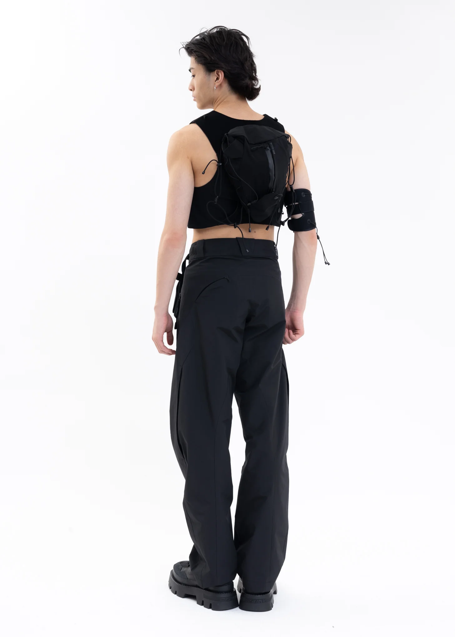 Black BAG VEST - Image 8