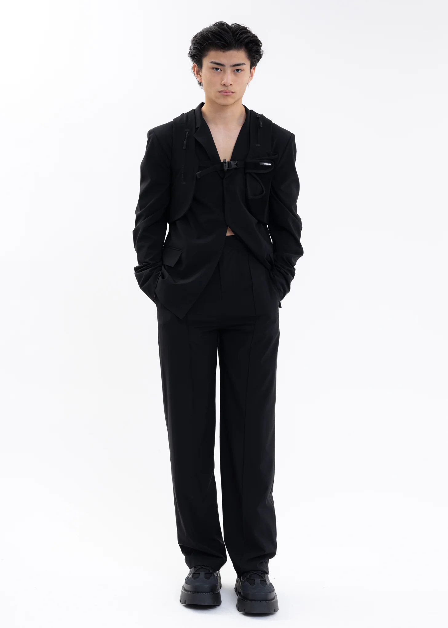 Black BAG VEST - Image 9